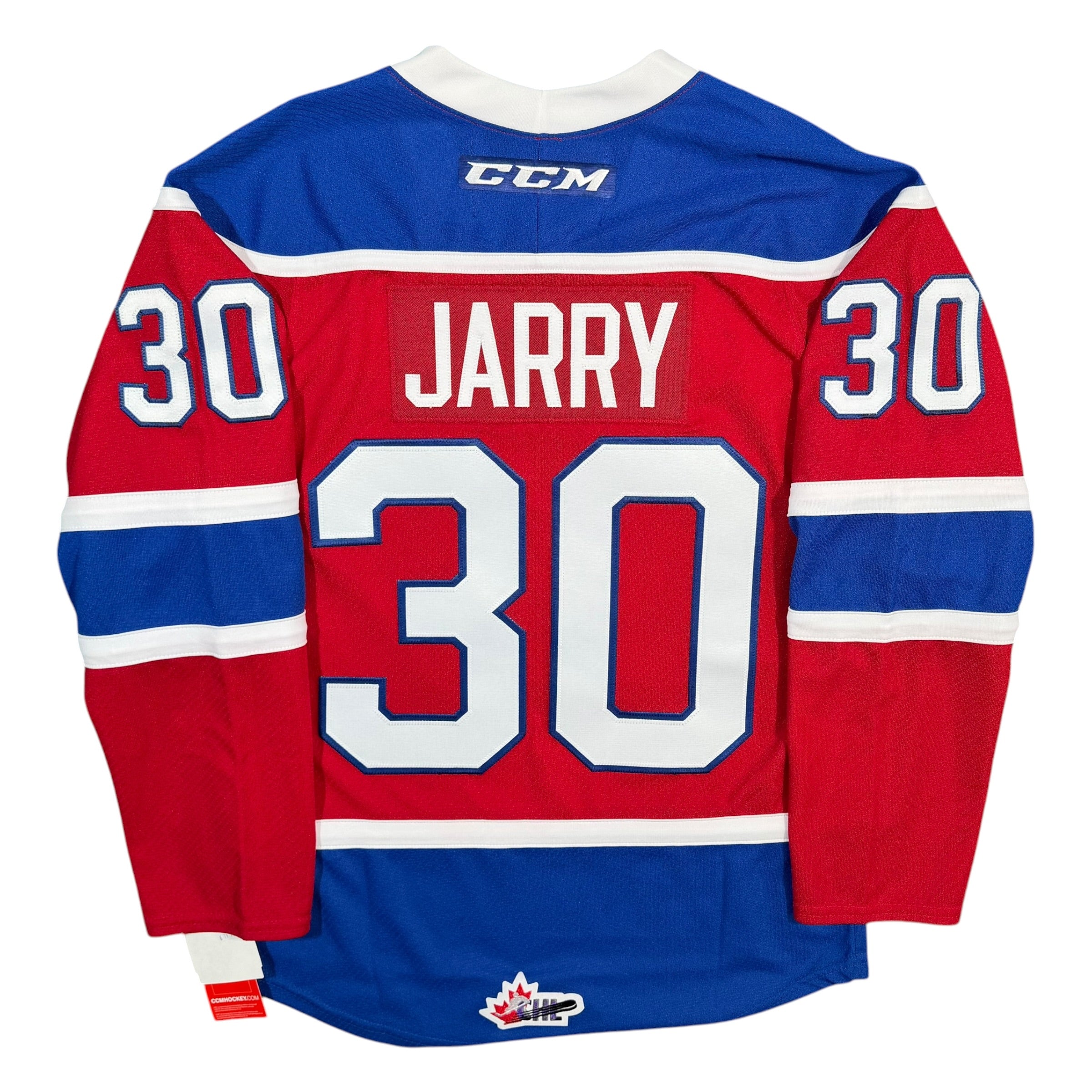 Tristan Jarry Edmonton Oil Kings WHL CCM Jersey - Small