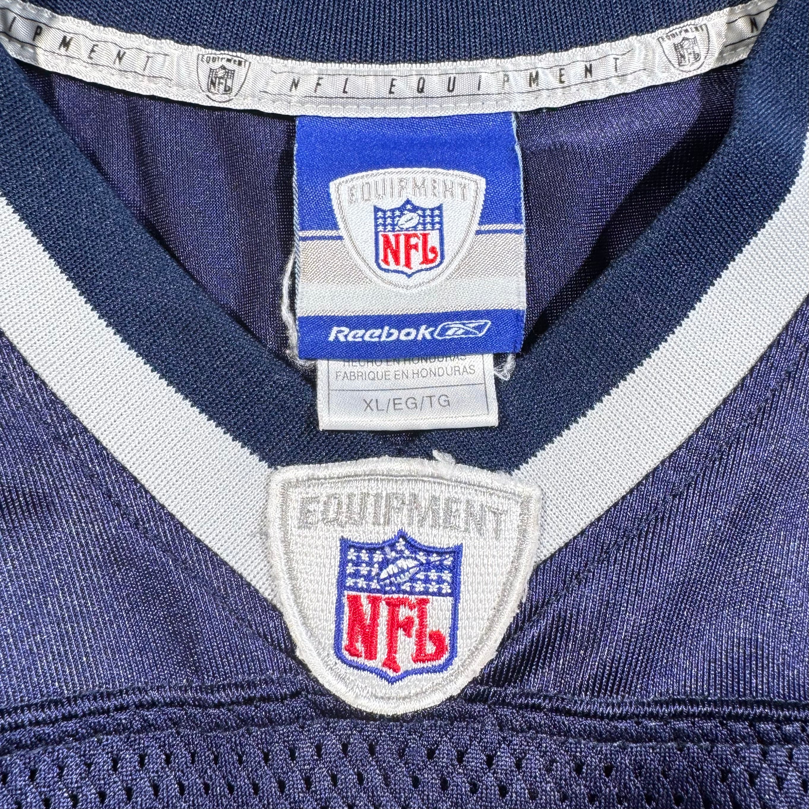 Randy Moss New England Patriots Vintage Reebok NFL Jersey Size XL