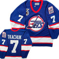 Keith Tkachuk Winnipeg Jets 1992/93 Authentic CCM NHL Jersey - 48/Large