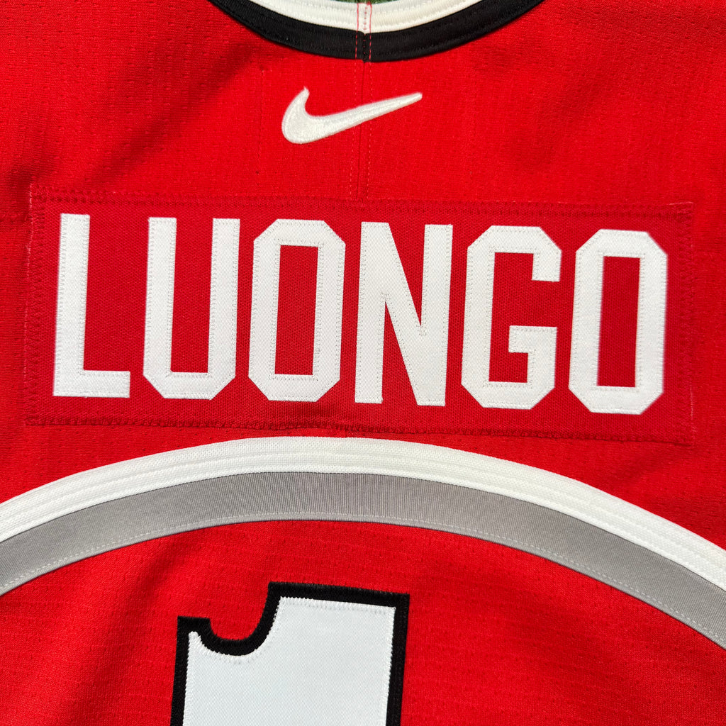 Roberto Luongo 1999 Team Canada Juniors Vintage Nike Olympic Jersey - Small