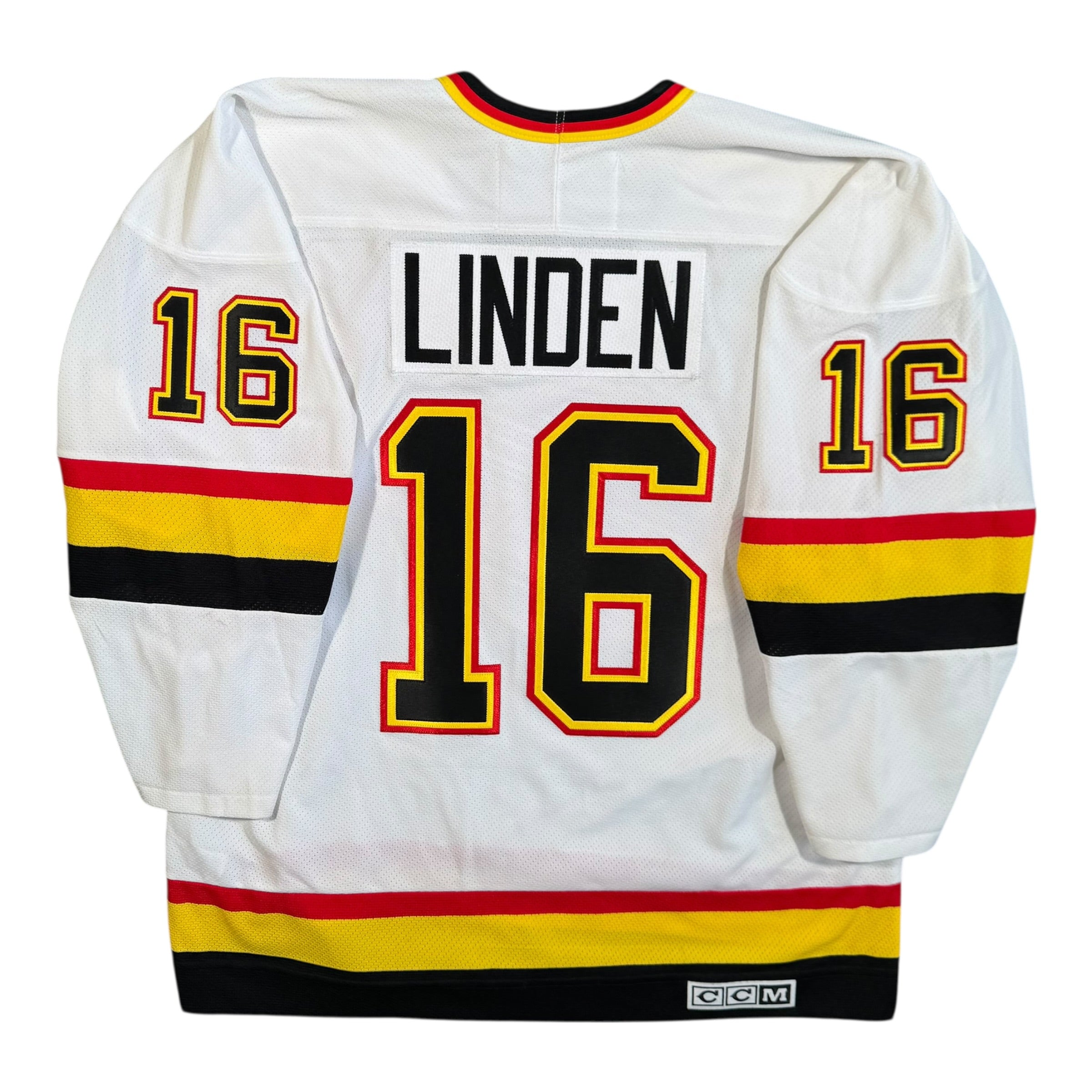 Trevor Linden Vancouver Canucks Vintage CCM NHL Jersey Size XL