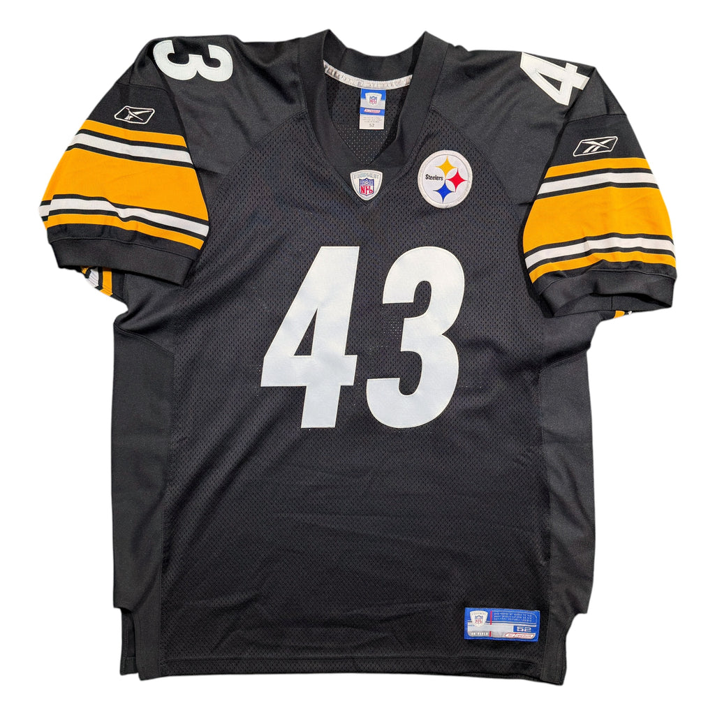 Troy Polamalu Pittsburgh Steelers Vintage Authentic Reebok NFL Jersey - 52/XL