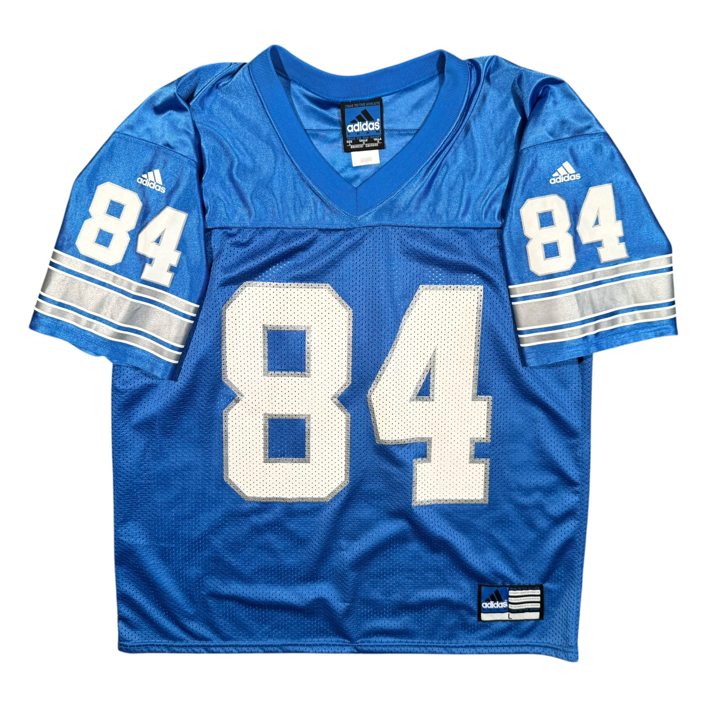 Herman Moore Detroit Lions Vintage Adidas NFL Jersey - Large