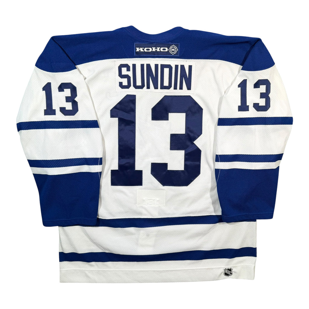 Mats Sundin Toronto Maple Leafs Vintage Alternate Authentic MIC NHL Jersey - 52/XL