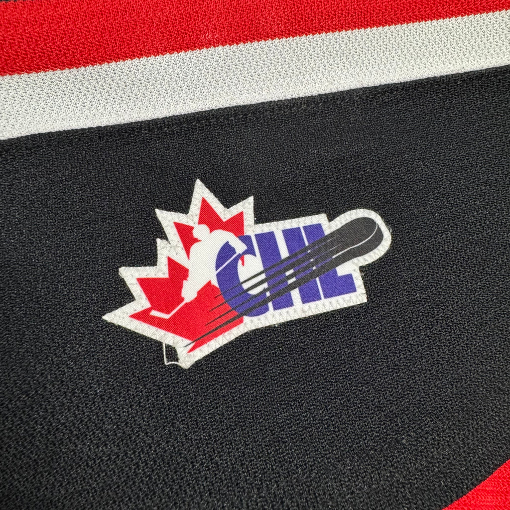 William Portokalis Owen Sound Attack 2021-22 Game Worn OHL CCM Hockey Jersey COA