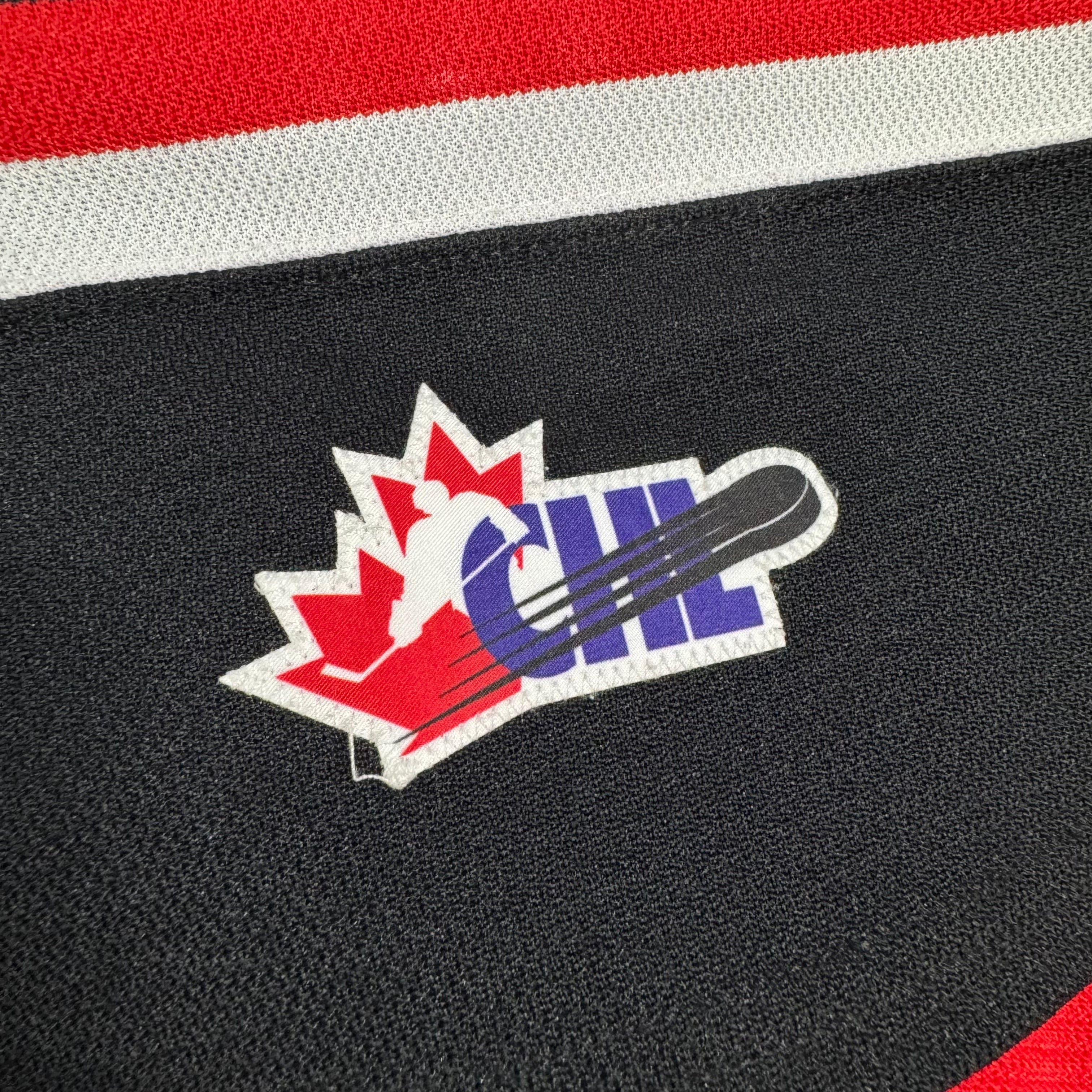 William Portokalis Owen Sound Attack 2021-22 Game Worn OHL CCM Hockey Jersey COA