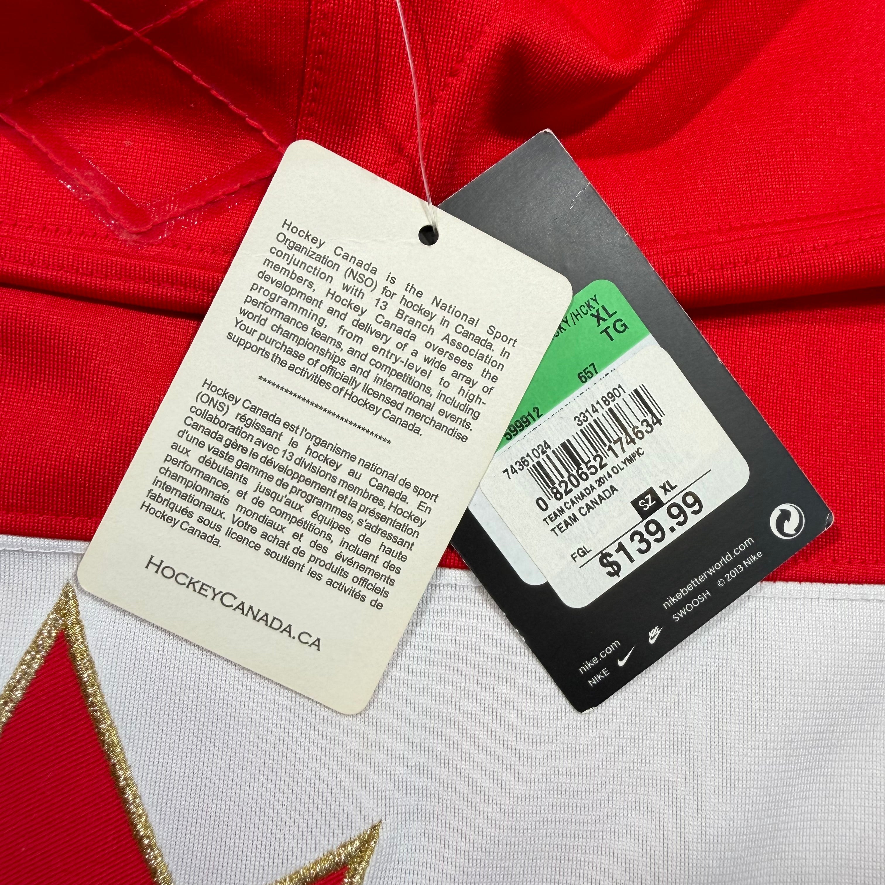 Jocelyne Larocque Team Canada 2014 Nike Olympic Jersey - XL