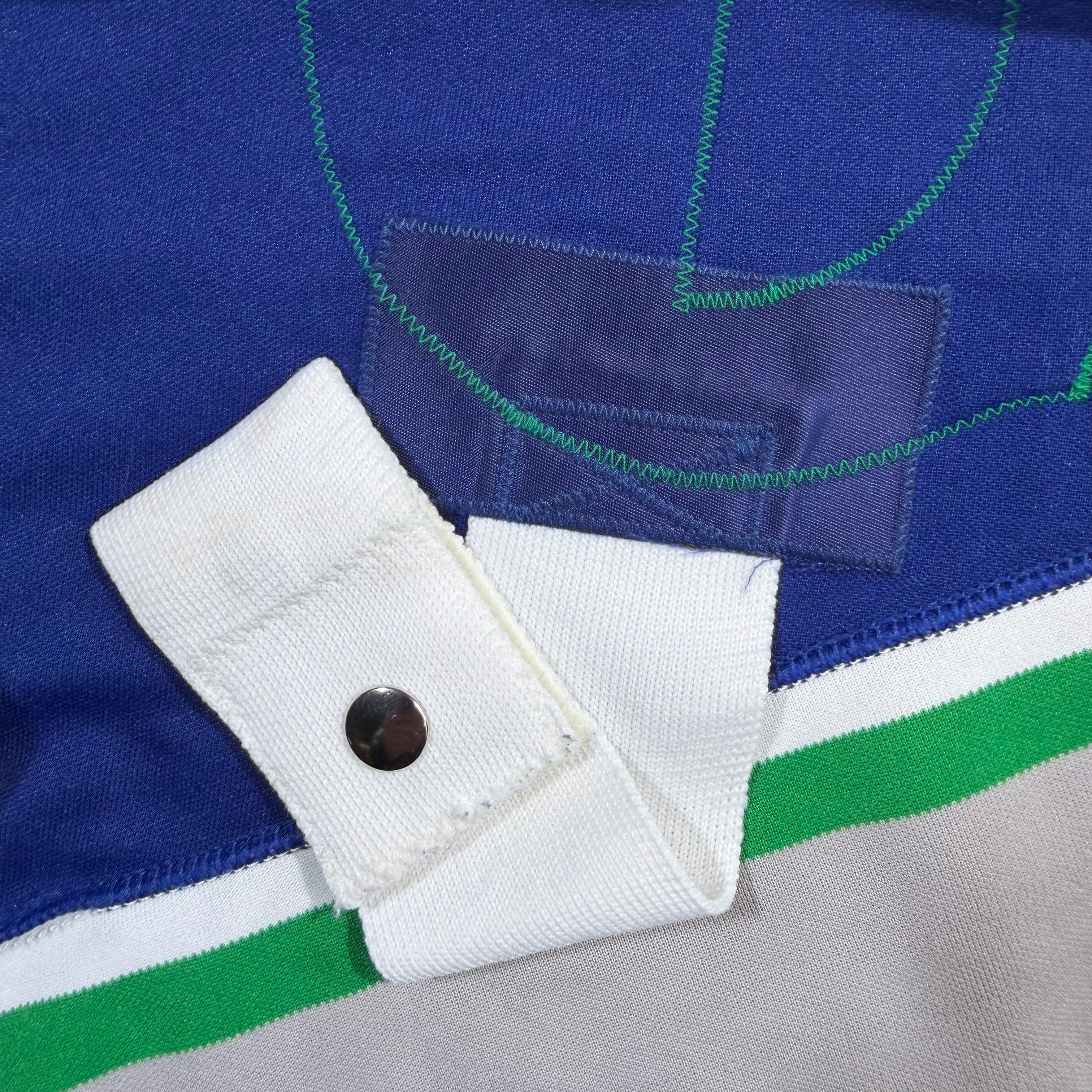 Myles Rumsey Swift Current Broncos Game Worn Nike WHL Jersey