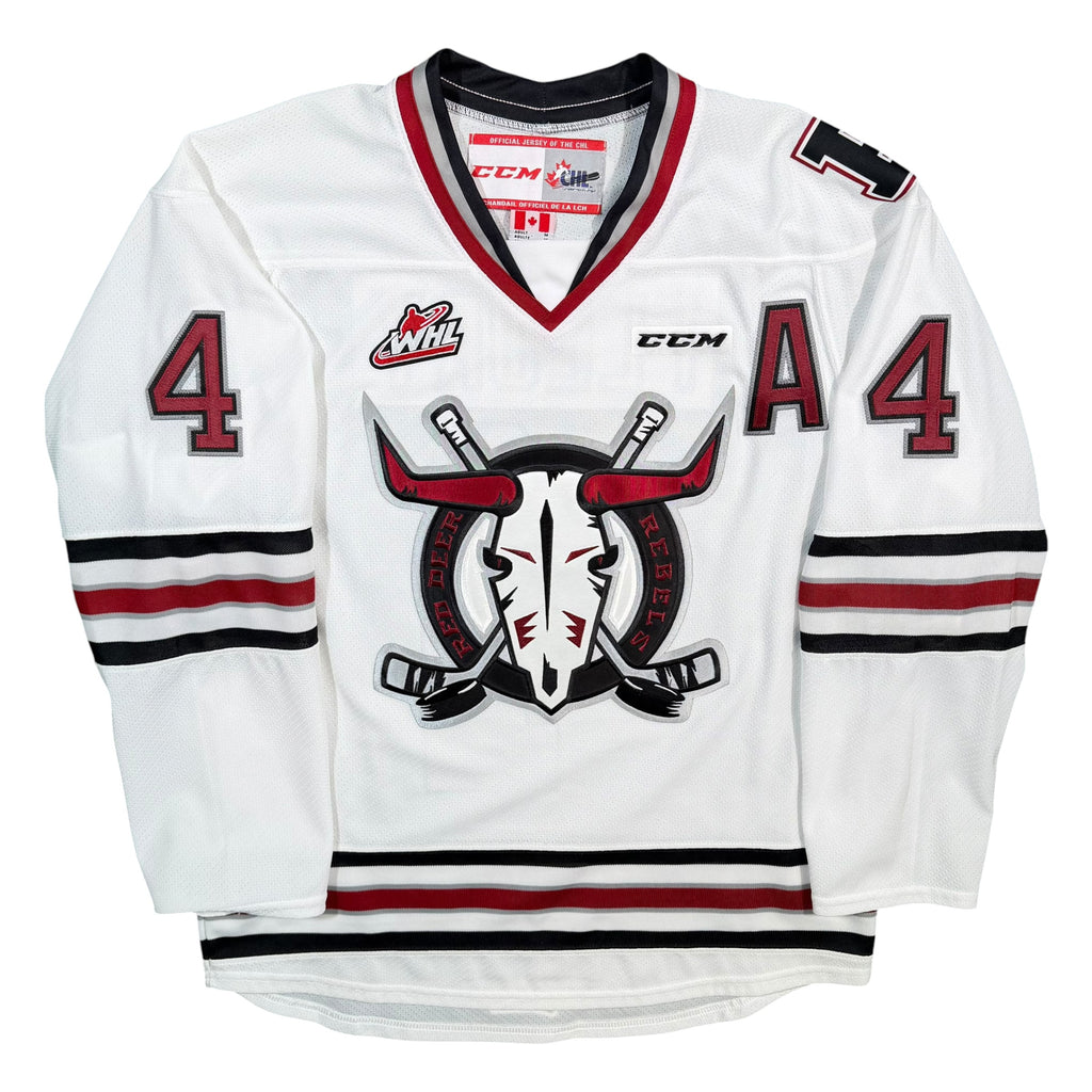 Hayden Fleury Red Deer Rebels CCM WHL Hockey Jersey - Medium