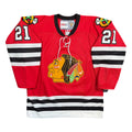Stan Mikita Chicago Blackhawks Vintage CCM Throwback NHL Jersey - Medium