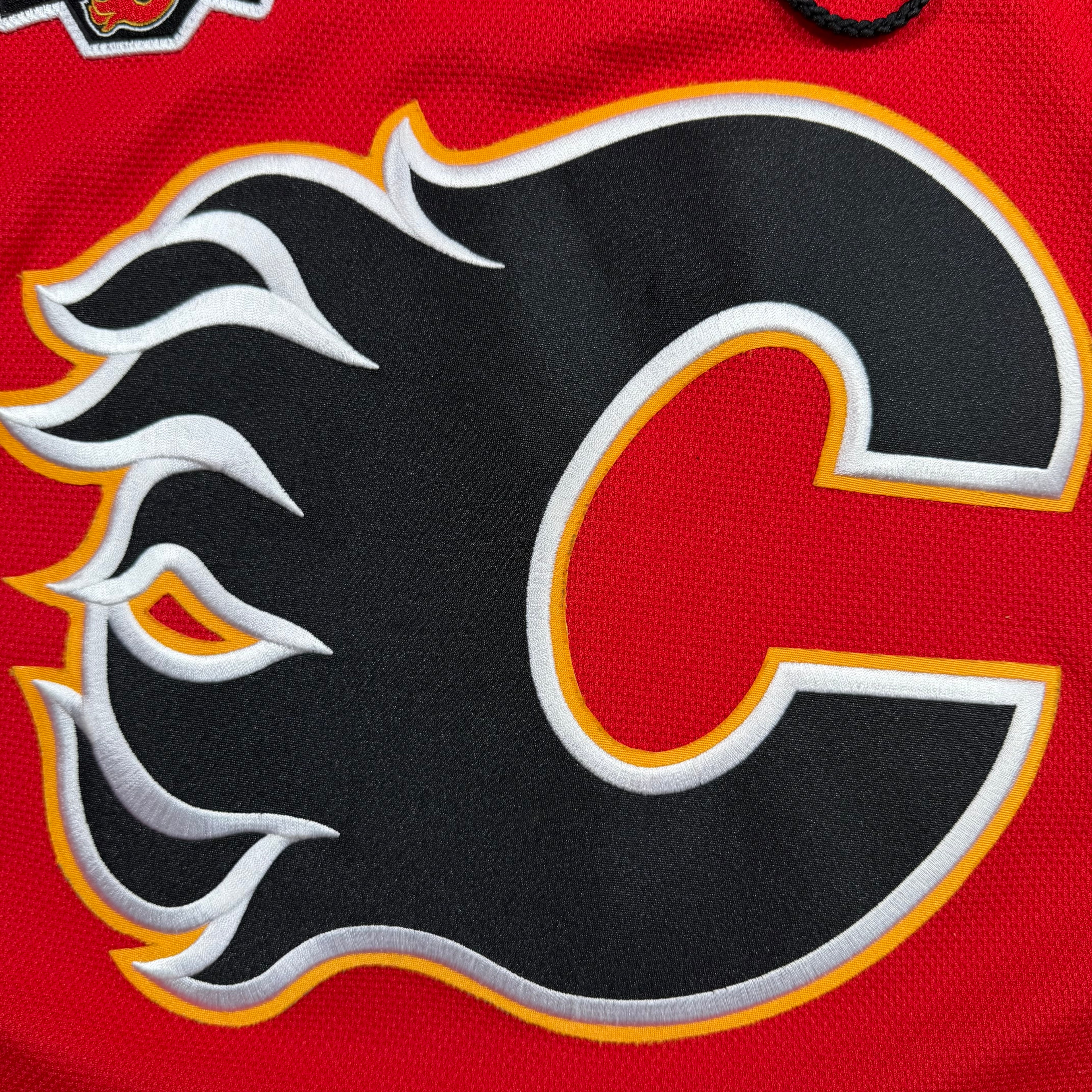 Miika Kiprusoff Calgary Flames 30th Anniversary Reebok NHL Jersey - Small