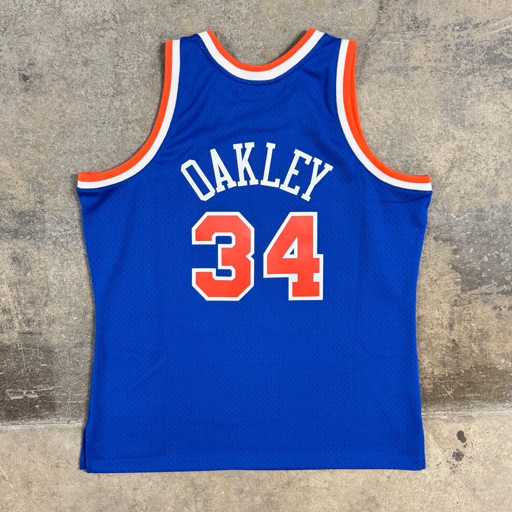 Charles Oakley New York Knicks Mitchell & Ness NBA Jersey Size XL