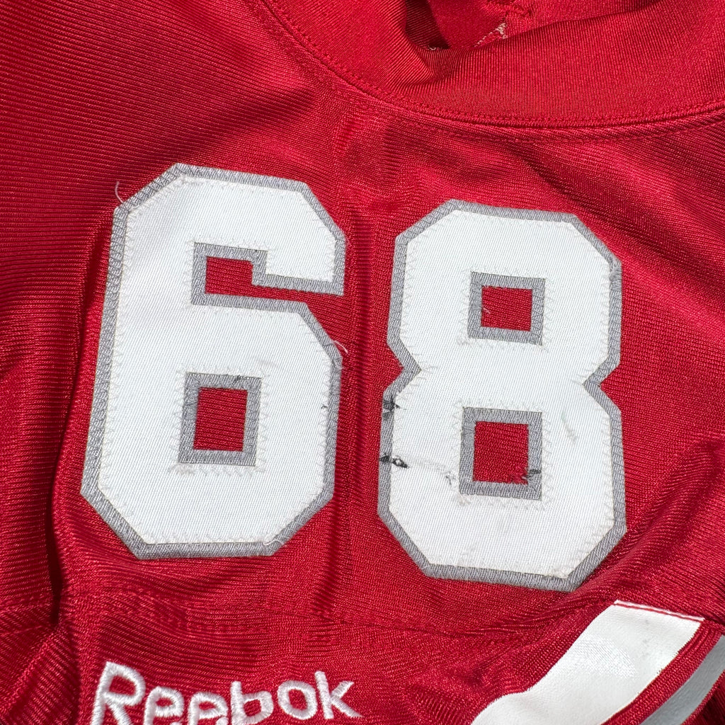 Rob Lazeo Calgary Stampeders 2010 Retro Game Worn Reebok Jersey
