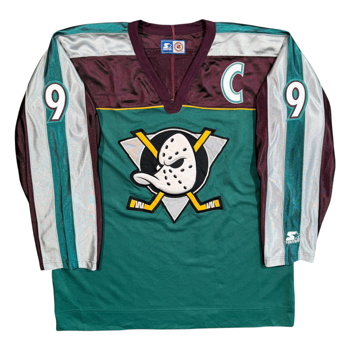 Paul Kariya Anaheim Ducks Vintage Starter Alternate NHL Jersey - XXL