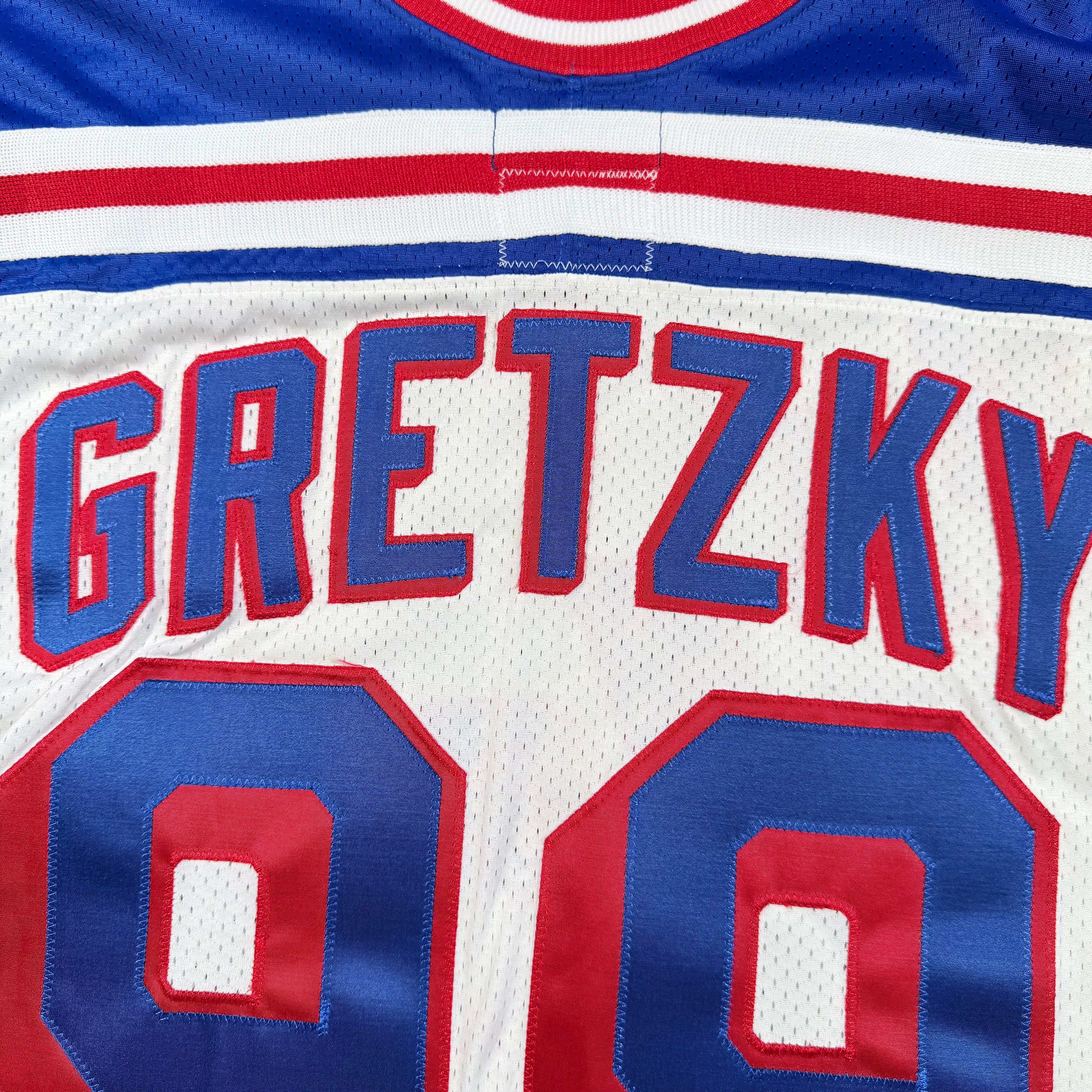 Wayne Gretzky New York Rangers Vintage Starter Authentic NHL Jersey Size 52