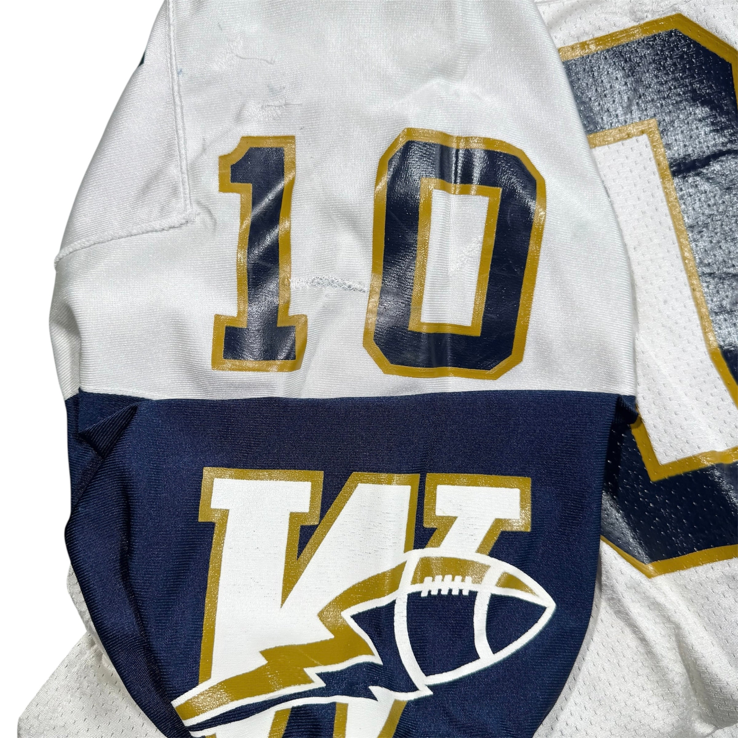 Brain Ah Yat Winnipeg Blue Bombers 1999 Game Worn Starter CFL Jersey