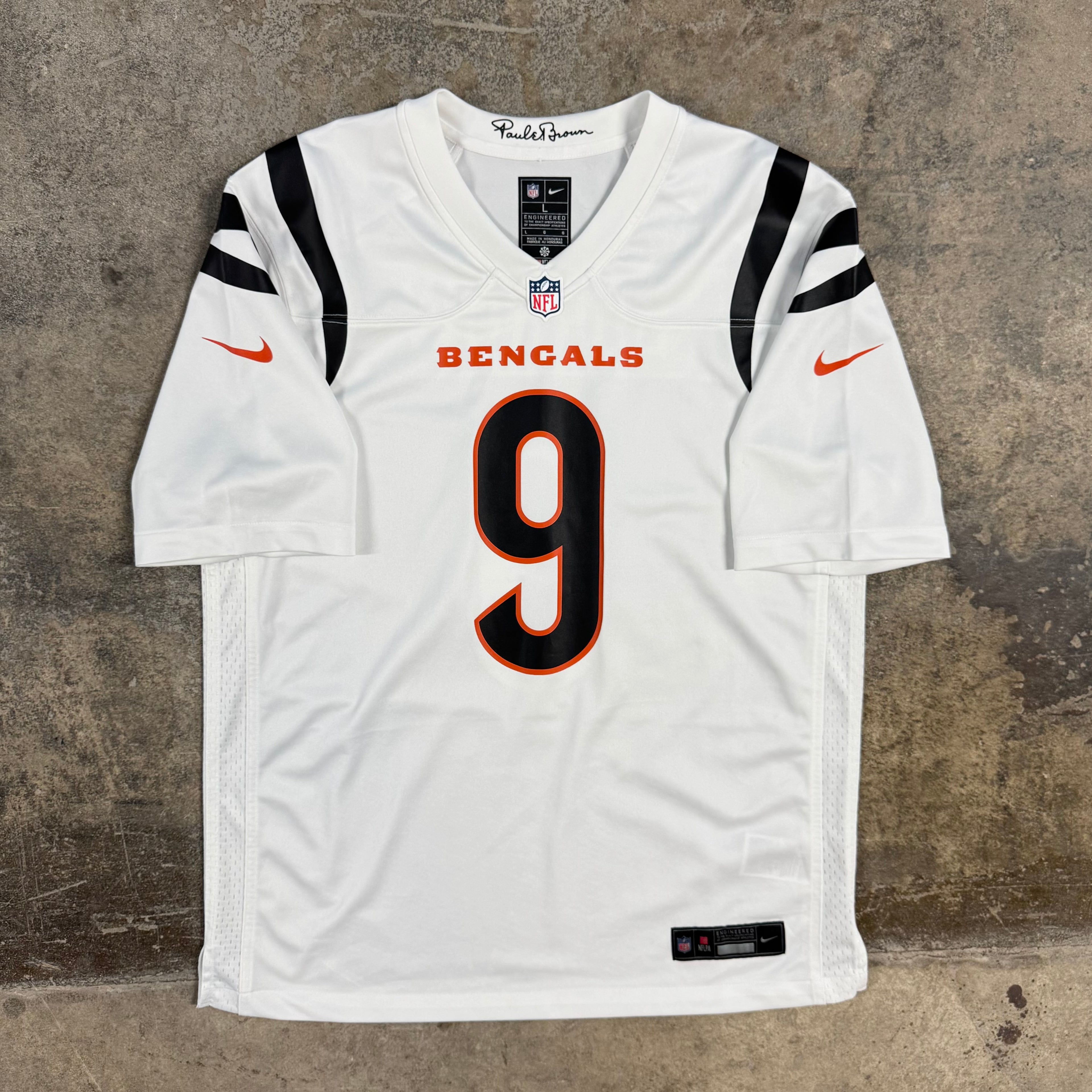 Joe Burrow Cincinnati Bengals Nike Game NFL Football Jersey Size Large