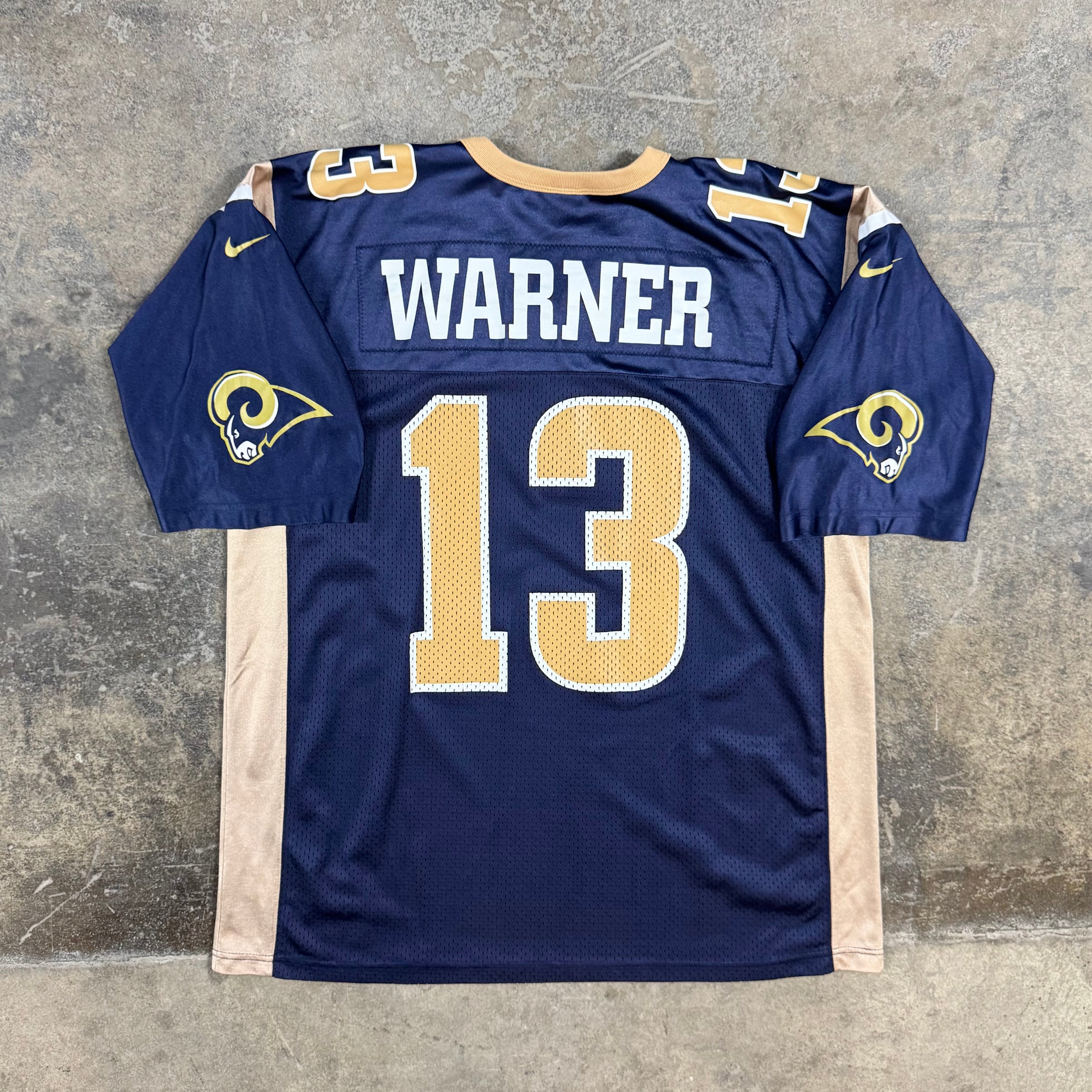 Kurt Warner St. Louis Rams Vintage Nike NFL Football Jersey Size XL