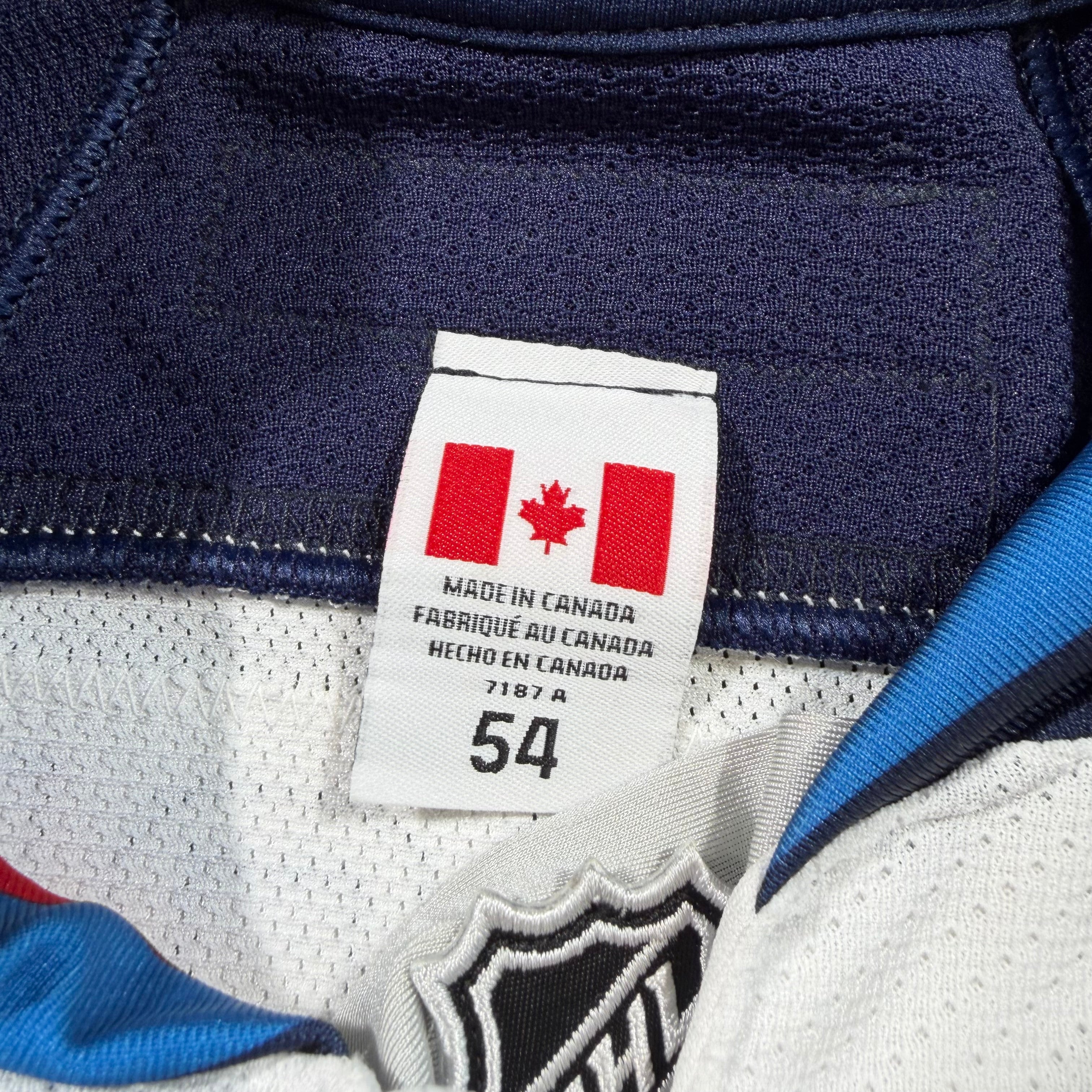 Dustin Byfuglien Winnipeg Jets Team Issued Reebok MIC Authentic NHL - 54/XL