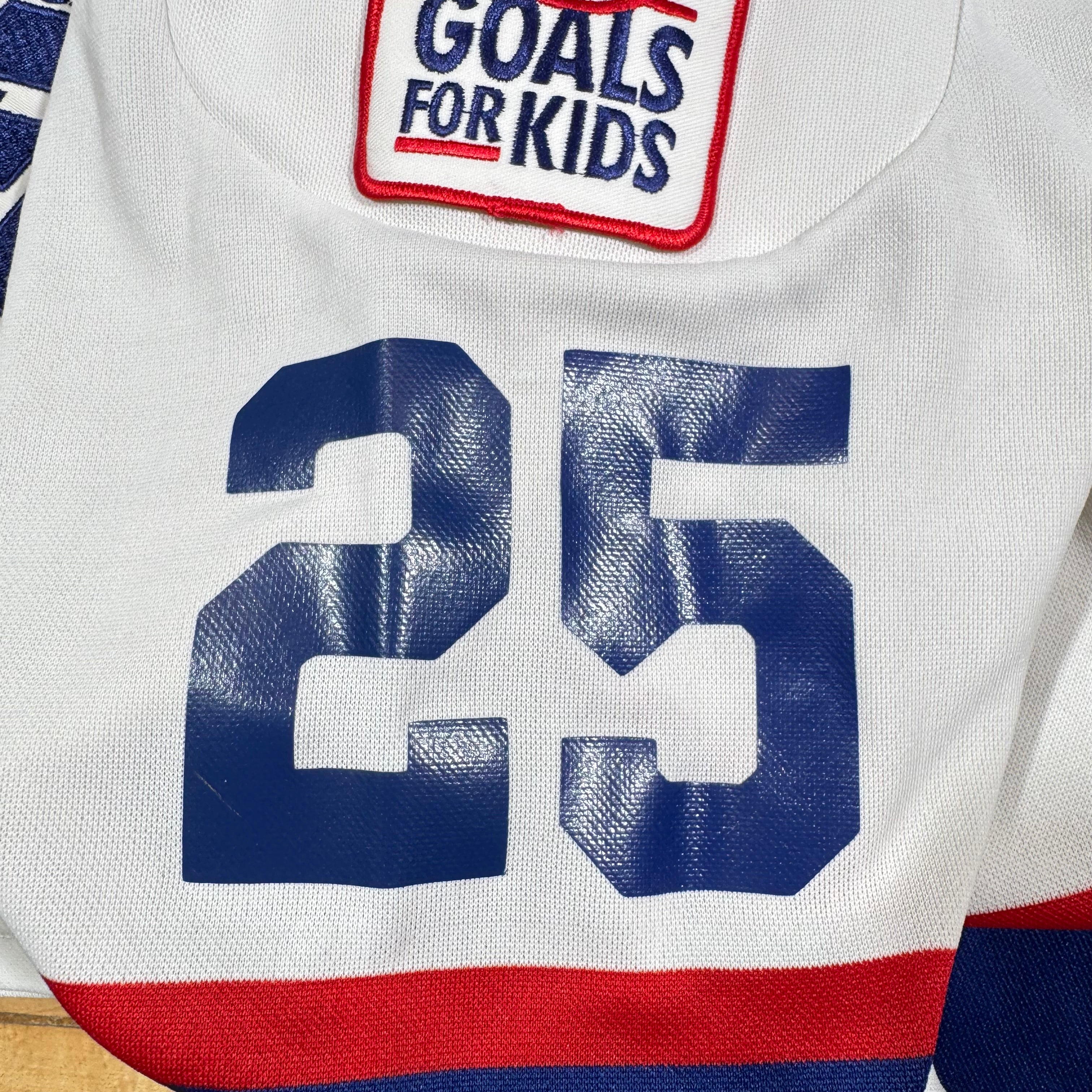 Thomas Steen Winnipeg Jets Signed CCM NHL Hockey Jersey Size XL