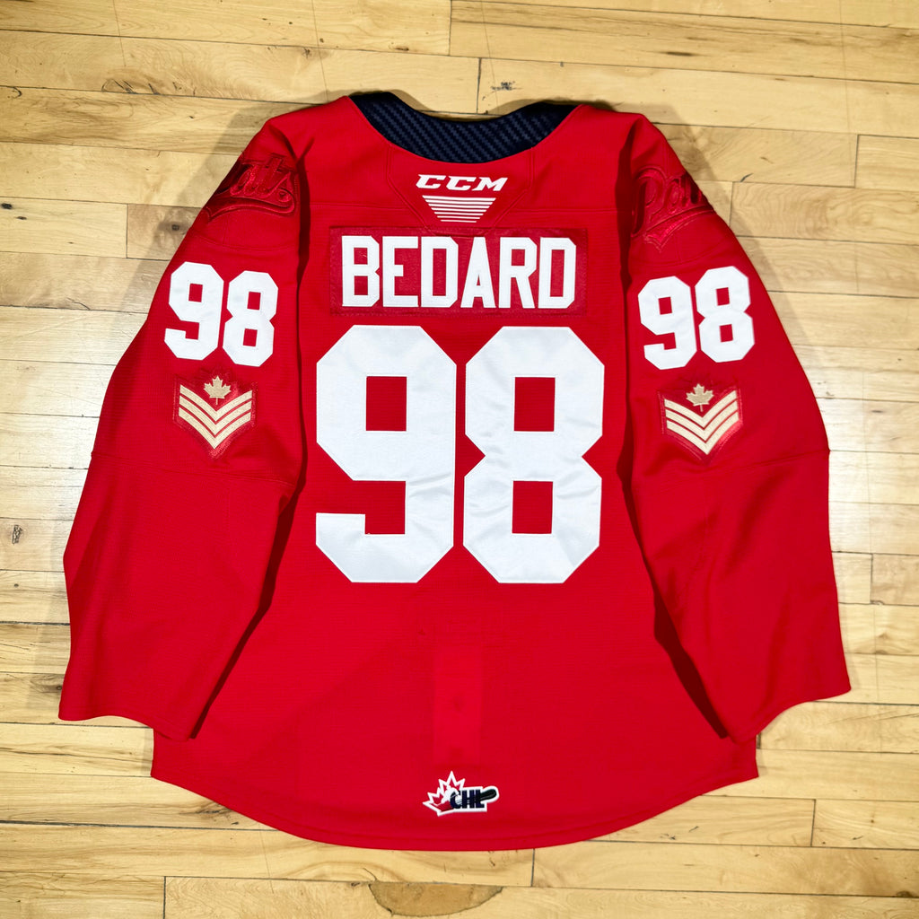 Connor Bedard Regina Pats Authentic Altenate CCM WHL Hockey Jersey Size 54 XL