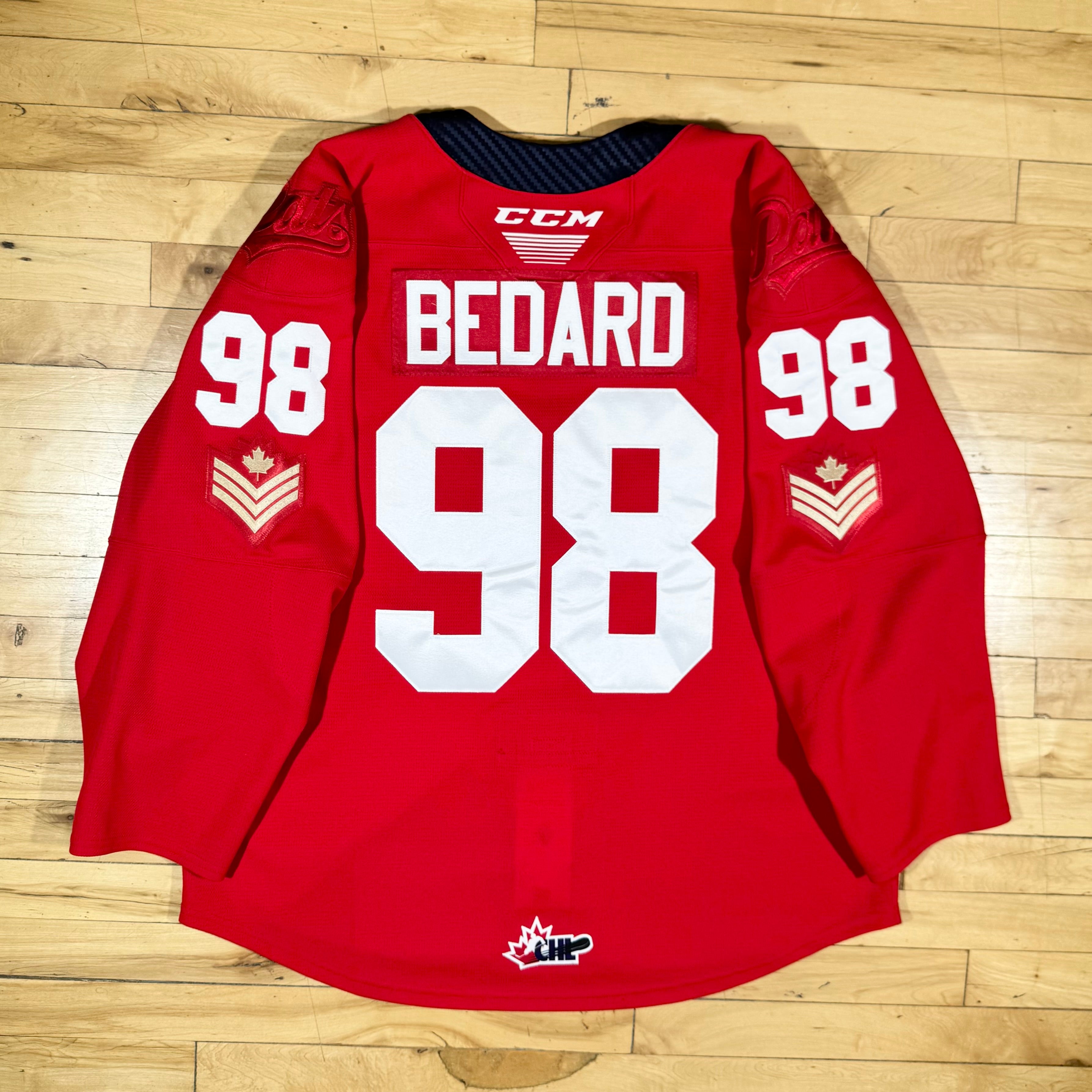 Connor Bedard Regina Pats Authentic Altenate CCM WHL Hockey Jersey Size 54 XL