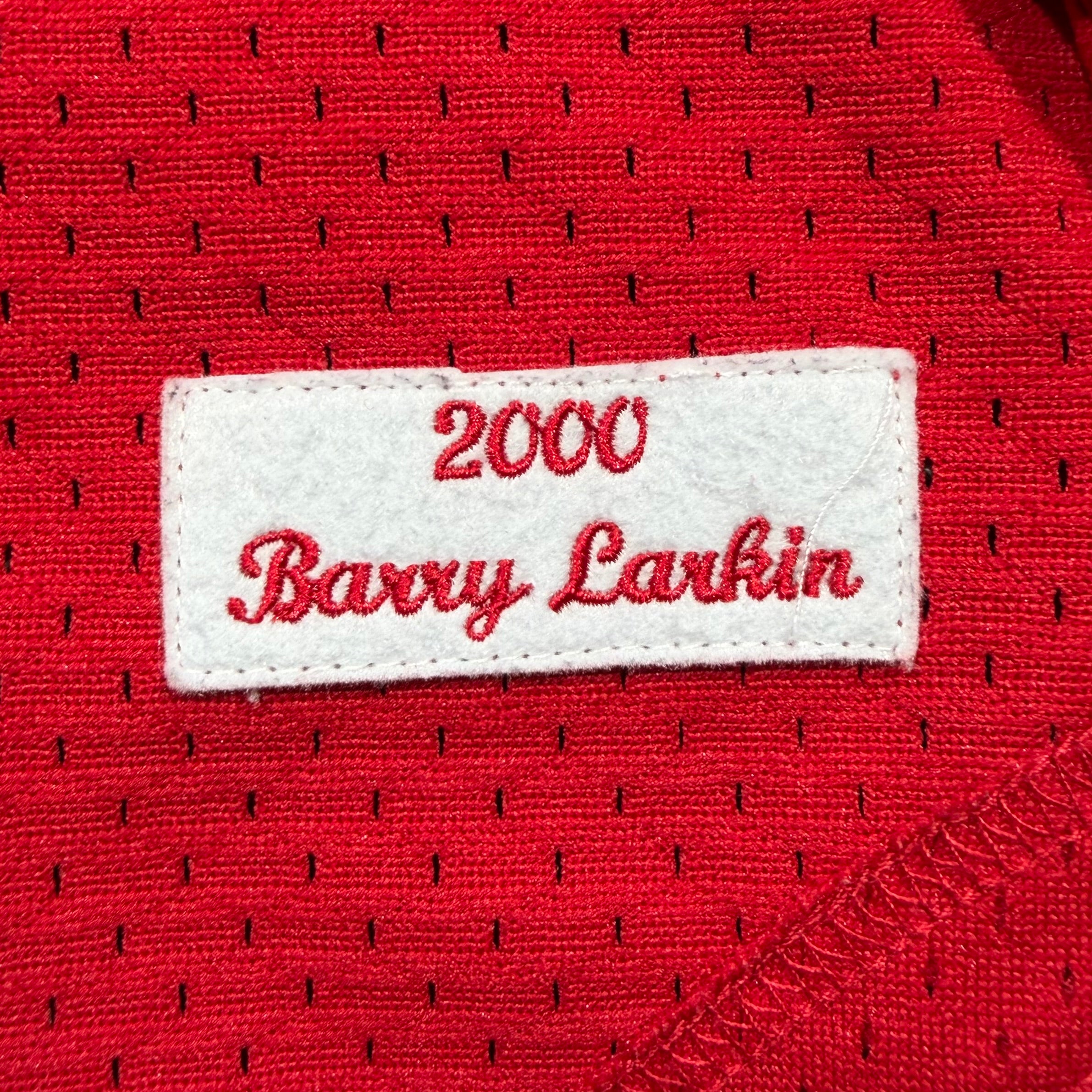 Barry Larkin Cincinnati Reds Mitchell & Ness MLB Jersey -44/Large