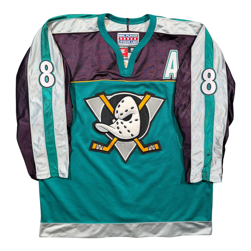 Teemu Selanne Anaheim Ducks Vintage Nike Authentic MIC NHL Jersey - 52/Large