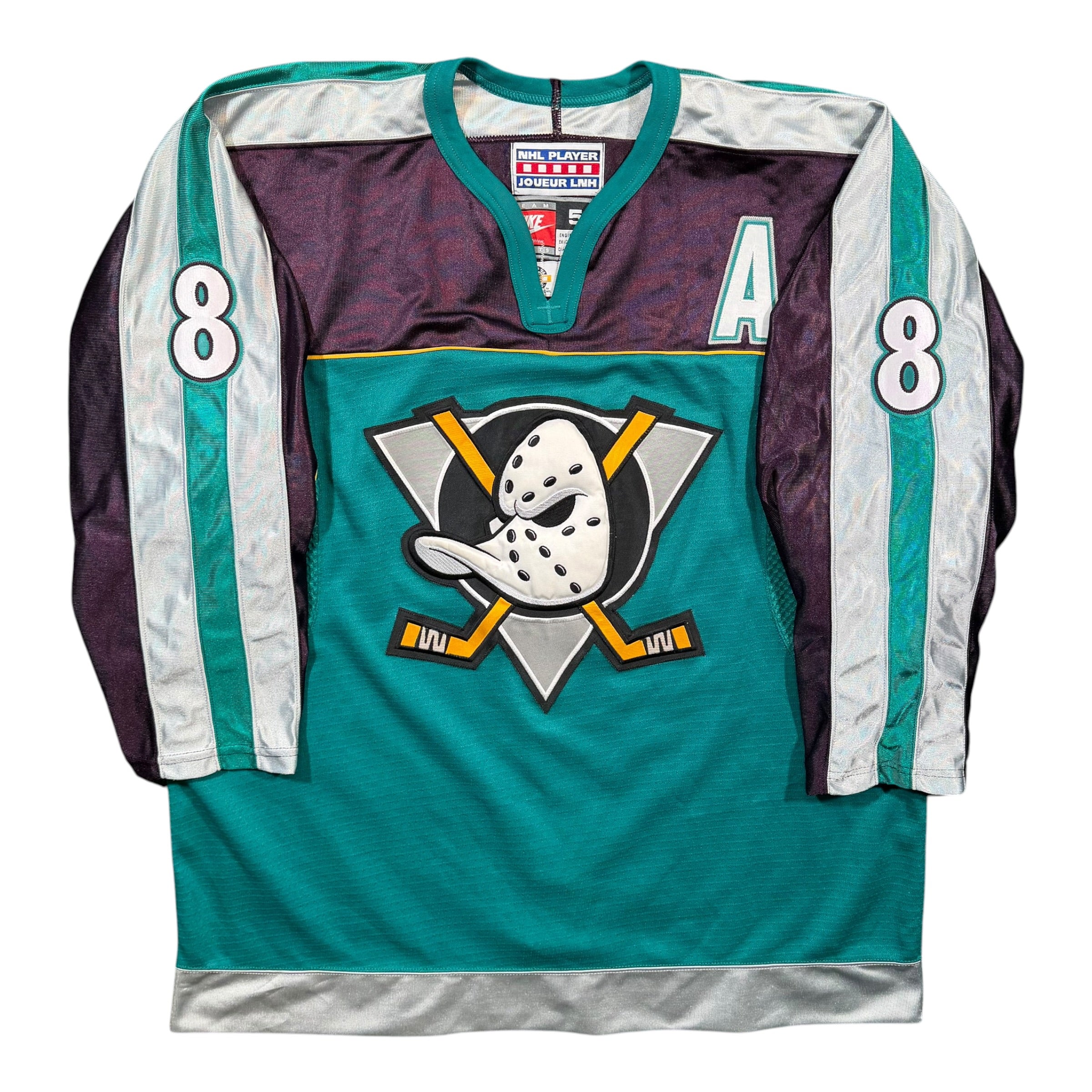 Teemu Selanne Anaheim Ducks Vintage Nike Authentic MIC NHL Jersey - 52/Large