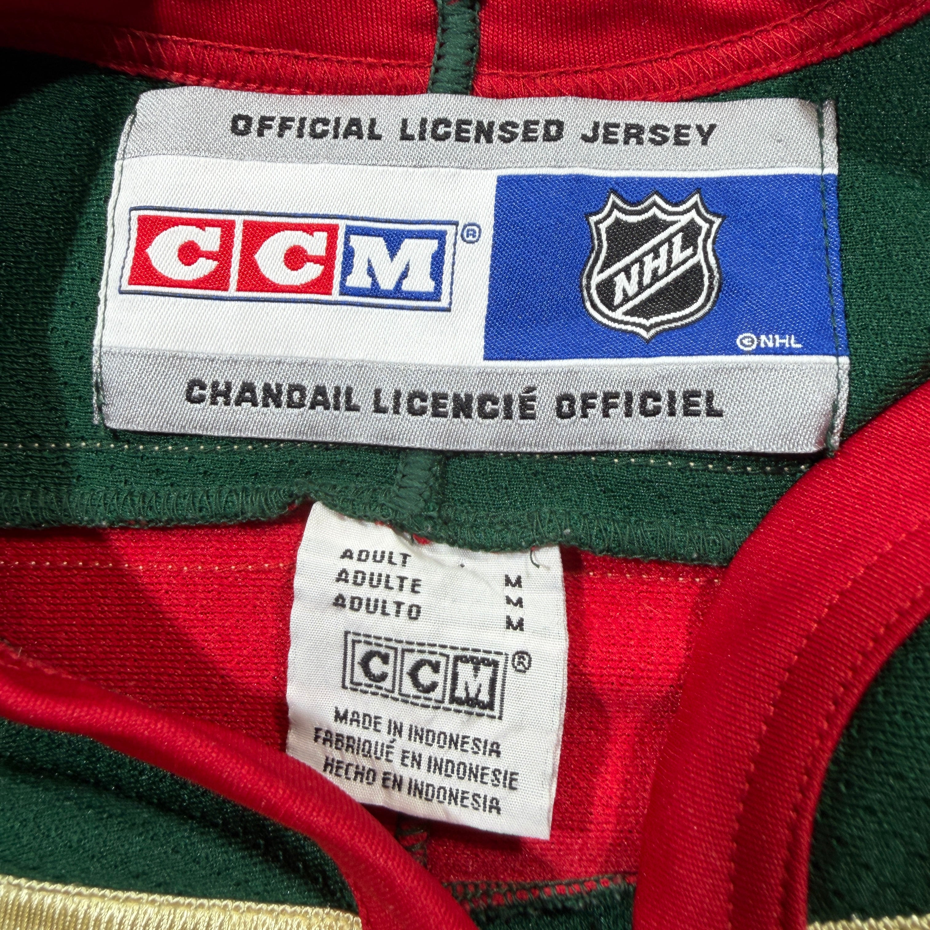 Derek Boogaard Minnesota Wild Vintage CCM NHL Jersey - Medium