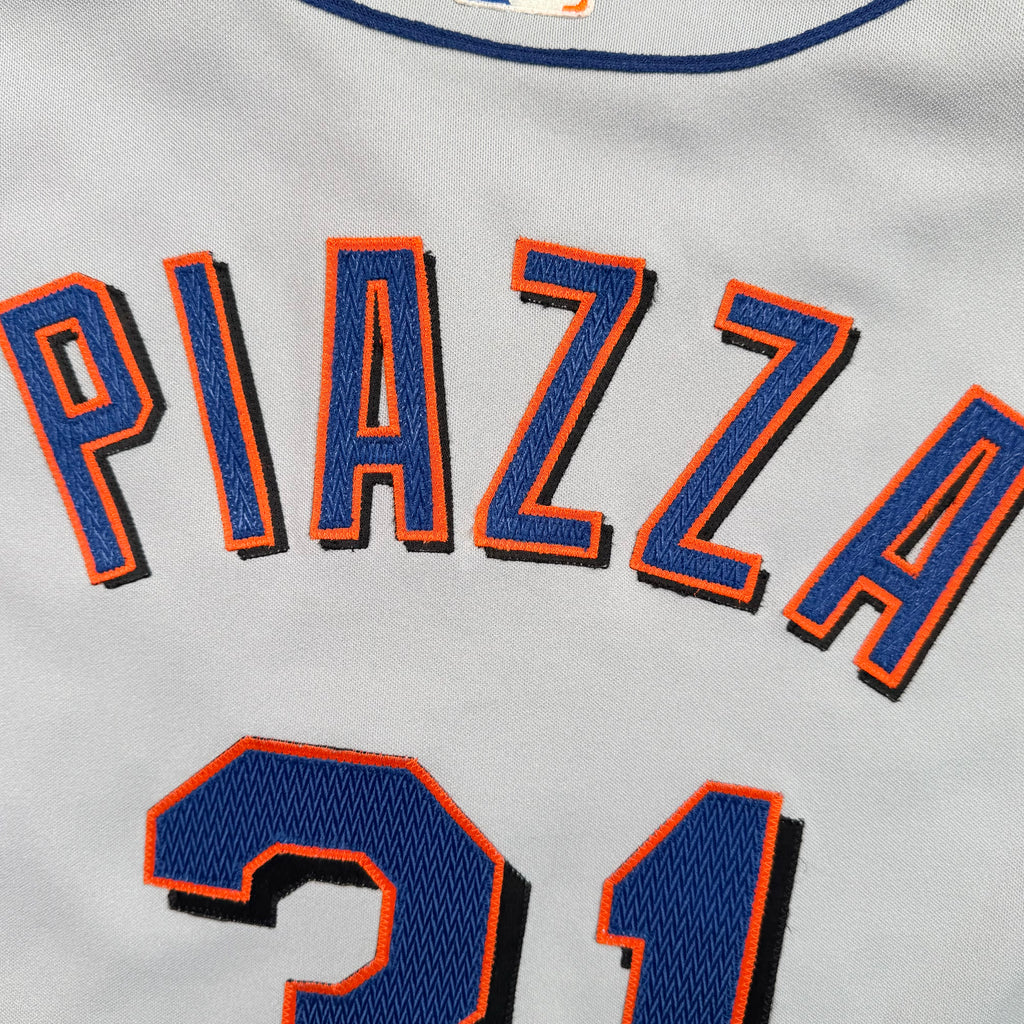 Mike Piazza New York Mets Rawlings Authentic MLB Jersey - 48