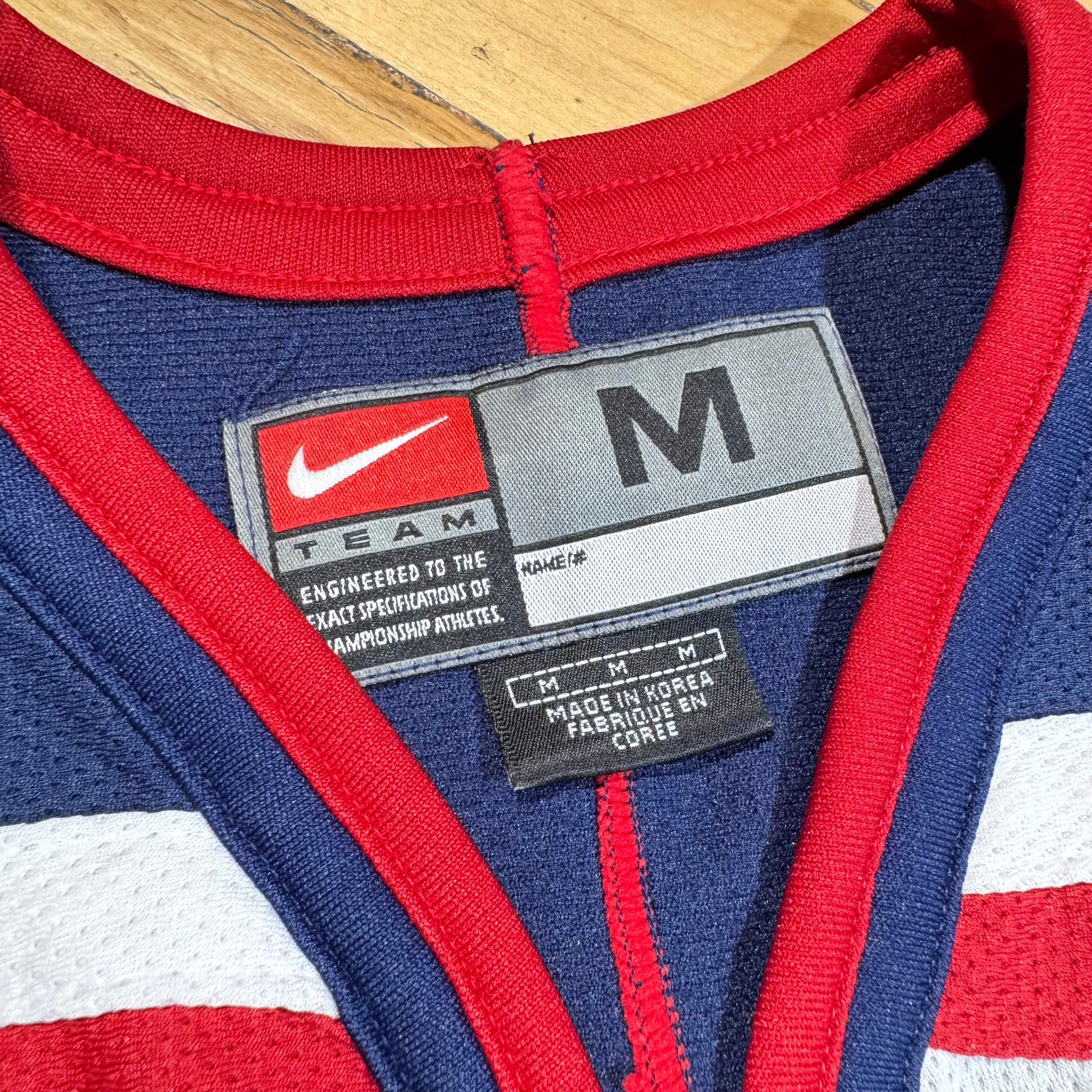 Team USA Vintage 2002 Olympics Nike Hockey Jersey Size Medium