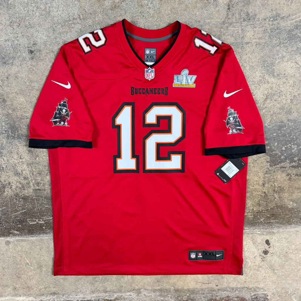 Tom Brady Tampa Bay Buccaneers Super Bowl Nike Game NFL Jersey Size XXL NEW