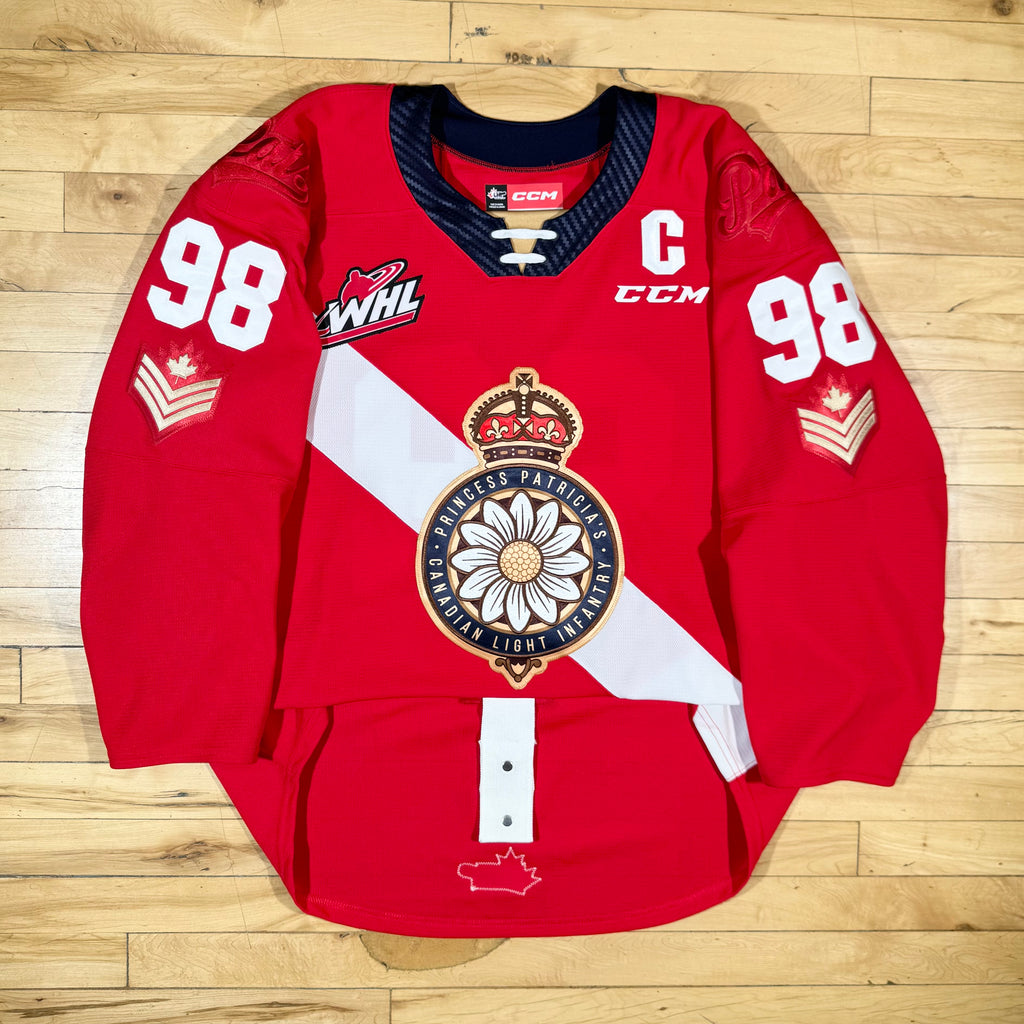 Connor Bedard Regina Pats Authentic Altenate CCM WHL Hockey Jersey Size 54 XL