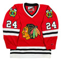 Bob Probert Chicago Blackhawks Vintage Pro Player NHL Jersey - Large