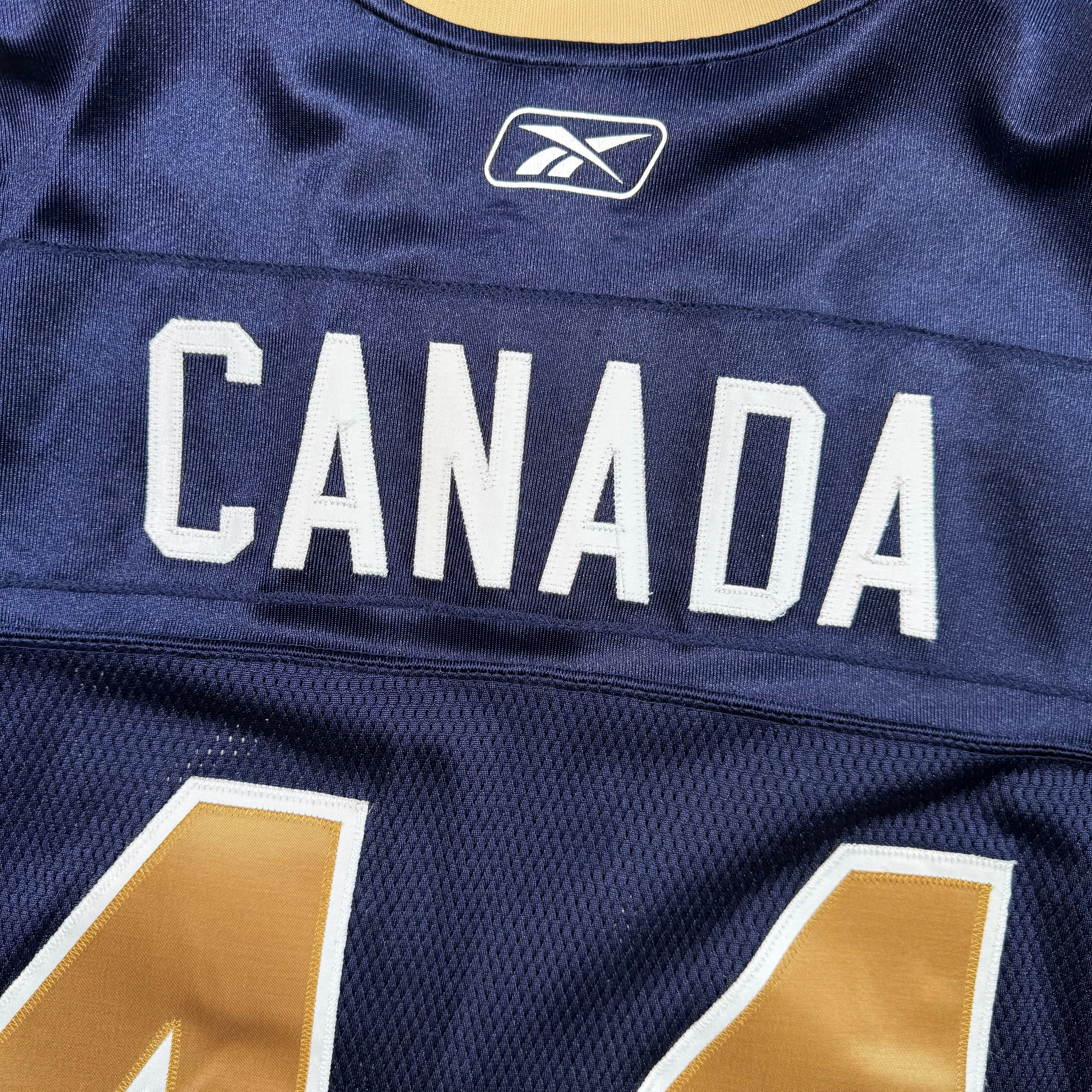 Tom Canada Winnipeg Blue Bombers Vintage Reebok CFL Jersey Size XXL