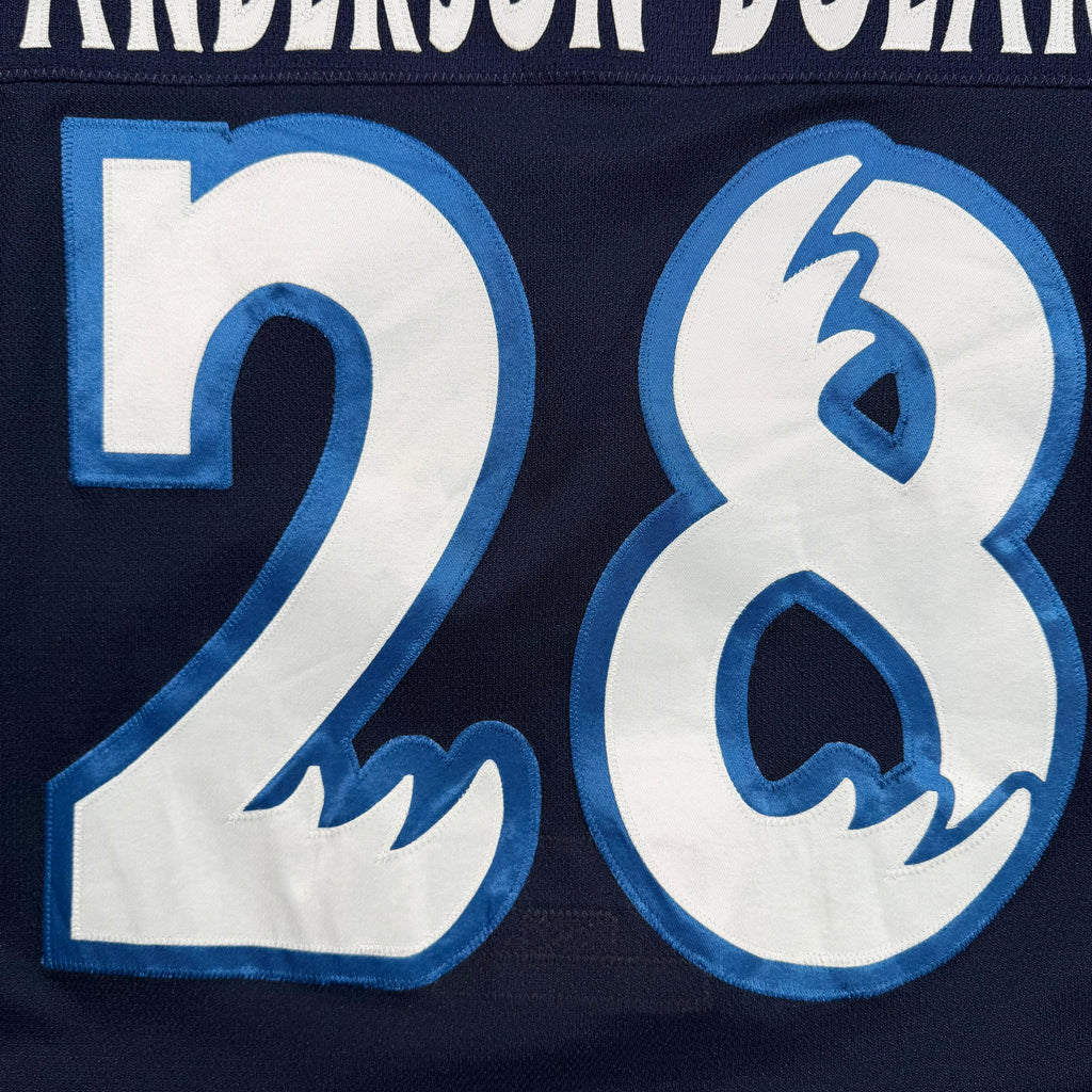 Jaret Anderson-Dolan Manitoba Moose 2024/25 Game Worn AHL CCM Jersey COA