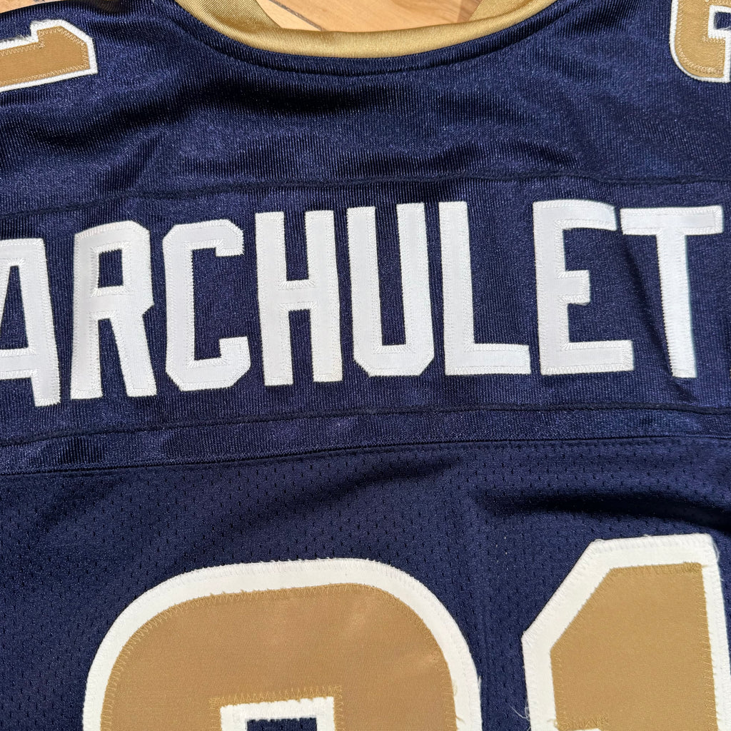 Adam Archuleta St. Louis Rams Vintage Reebok Authentic NFL Jersey Size 48 Large