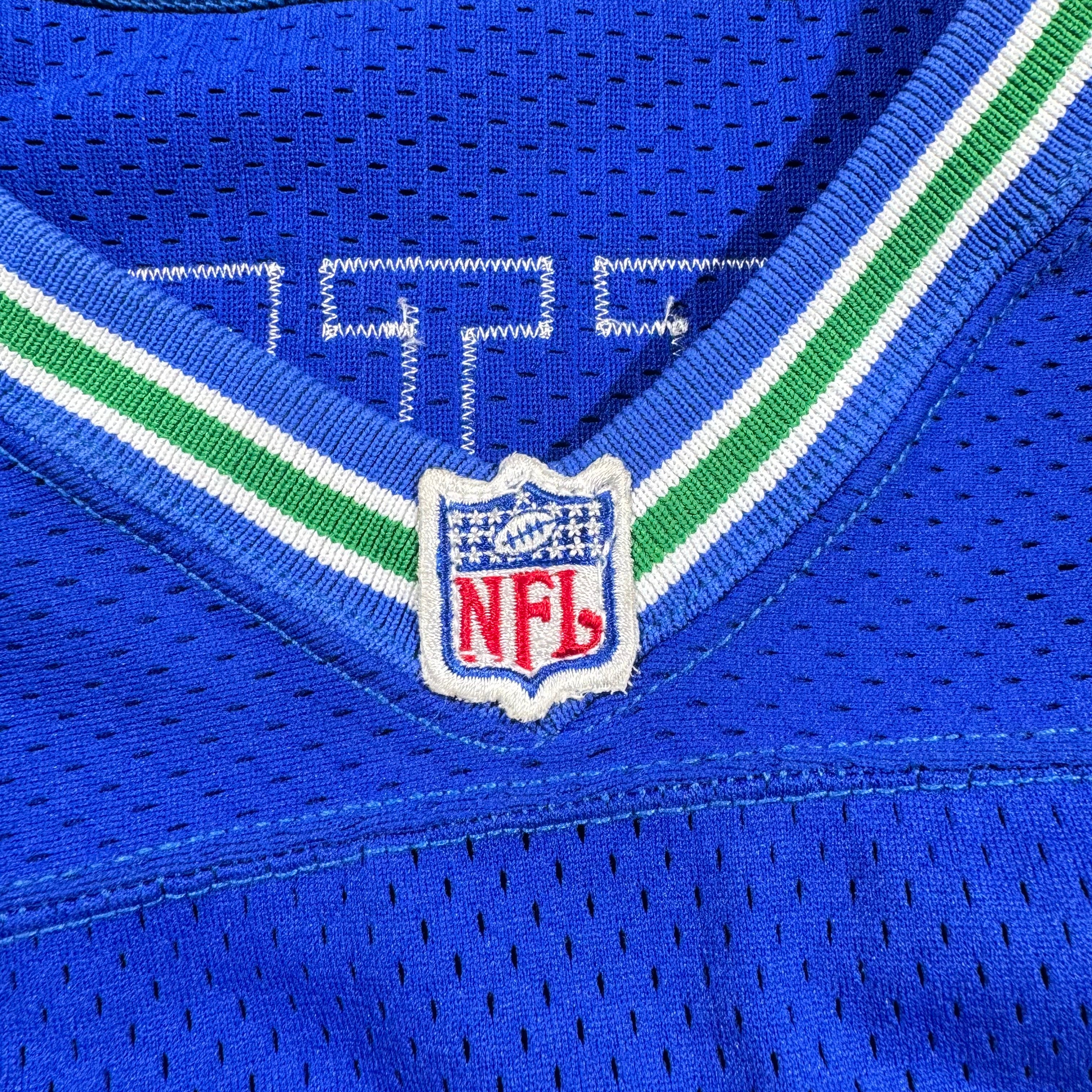 Ricky Watters Seattle Seahawks Vintage Wilson Authentic Signed NFL Jersey Size 52 XXL