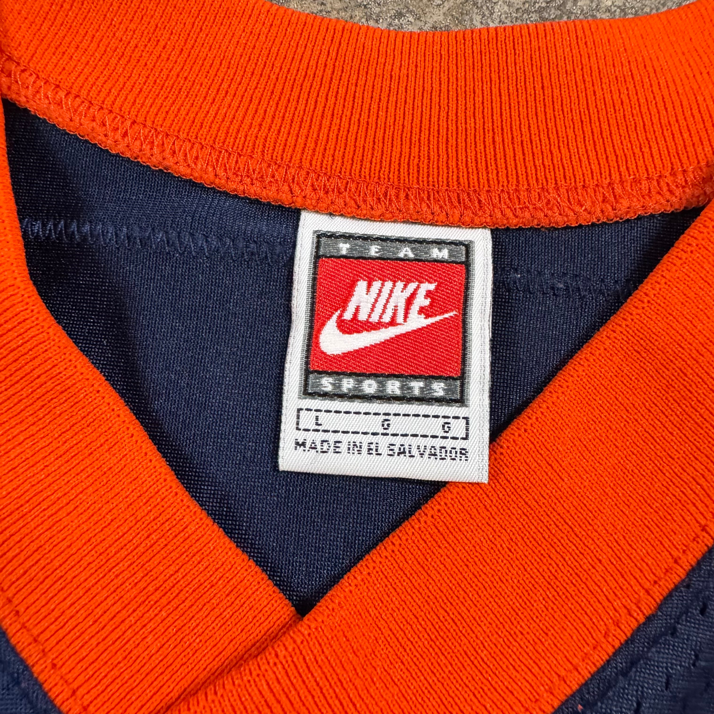 John Elway Denver Broncos Vintage Nike NFL Jersey Size Large