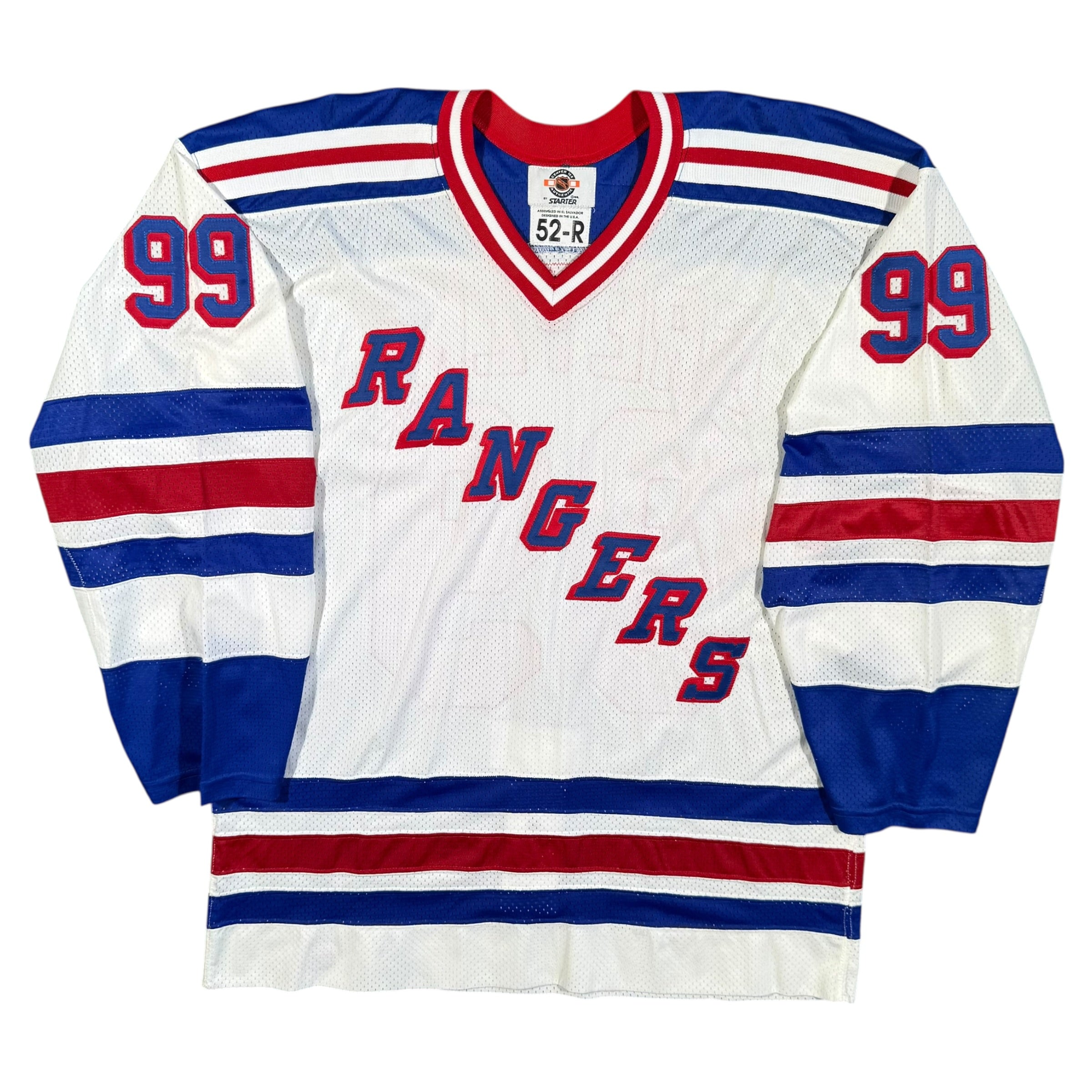 Wayne Gretzky New York Rangers Vintage Starter Authentic NHL Jersey Size 52