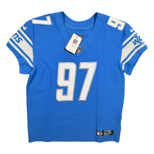 Aiden Hutchinson Detroit Lions Nike Vapor Elite Authentic NFL Jersey - 48/XL