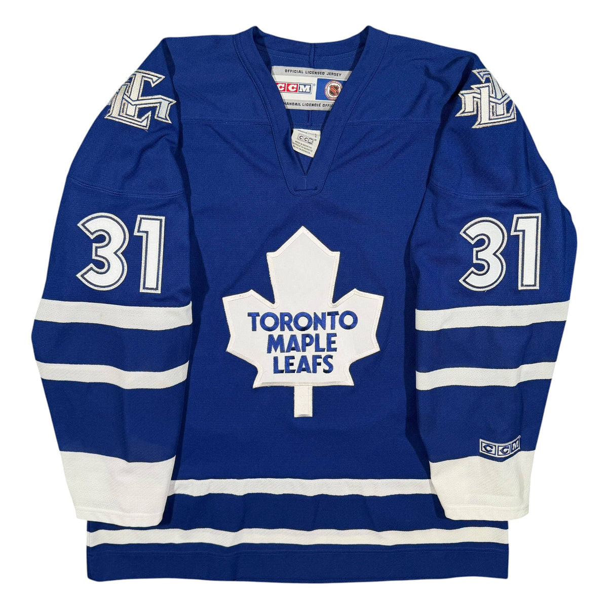 Curtis Joseph Toronto Maple Leafs Vintage CCM NHL Jersey - Large
