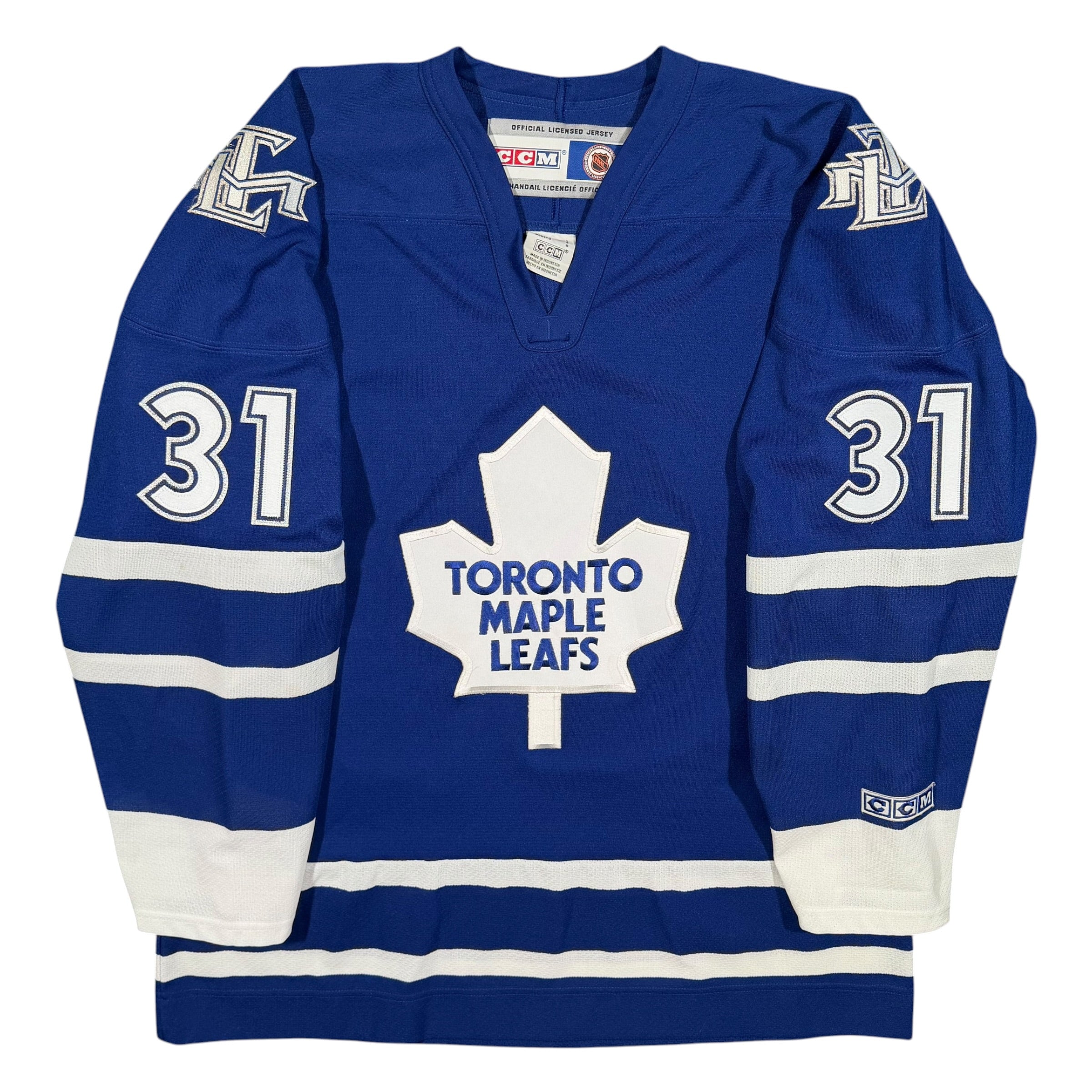 Curtis Joseph Toronto Maple Leafs Vintage CCM NHL Jersey - Large