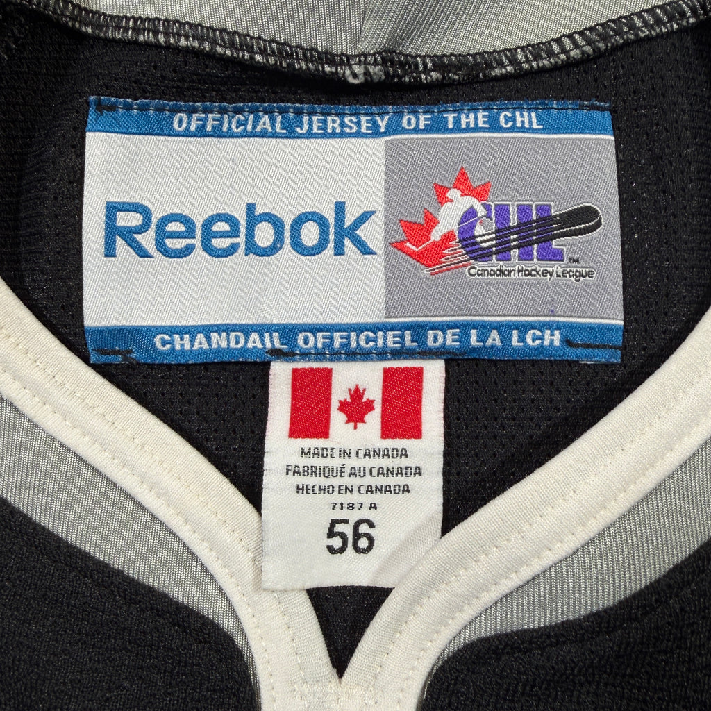 Braiden Doucette Moose Jaw Warriors Game Worn Reebok WHL Jersey - 56/XXL