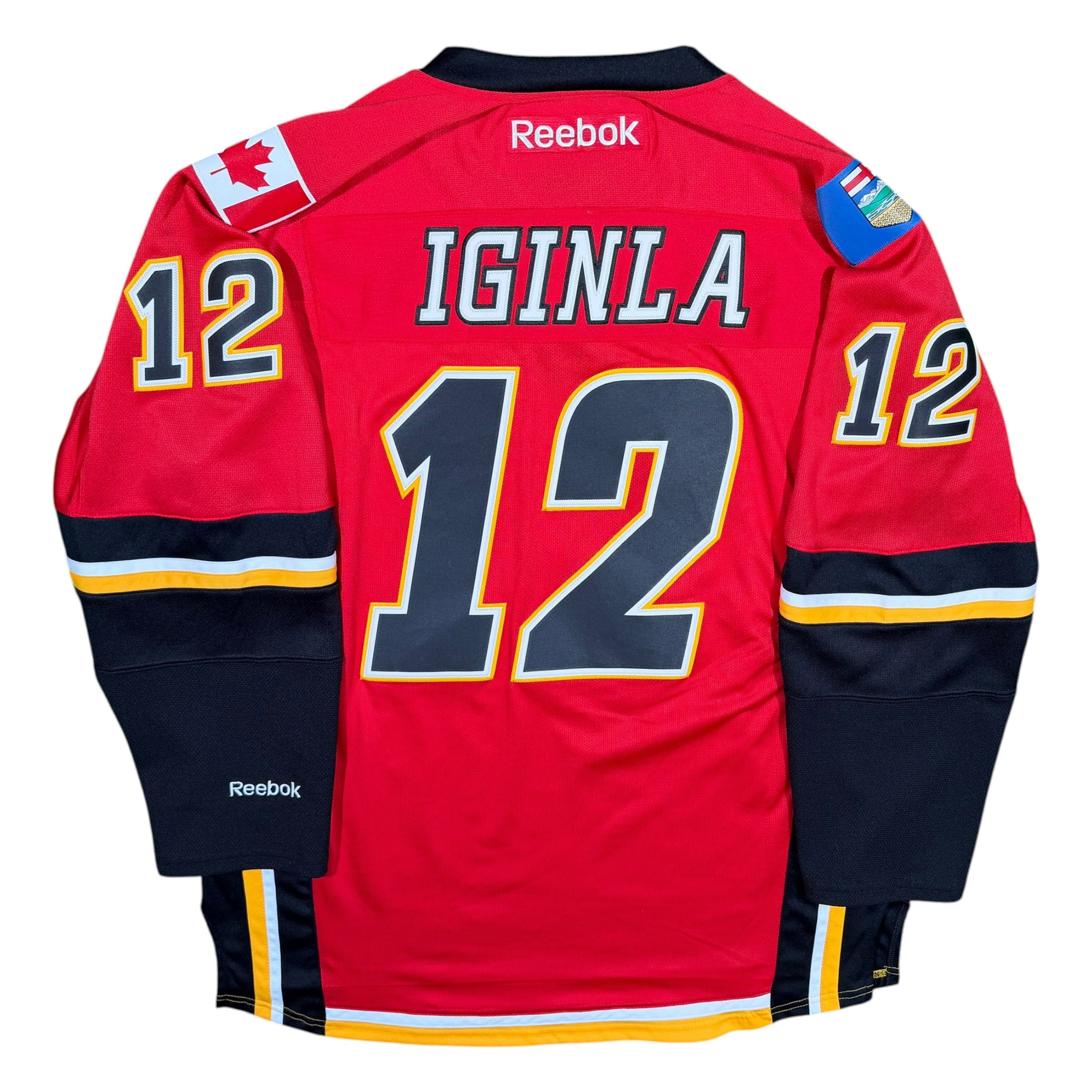 Jarome Iginla Calgary Flames Reebok NHL Jersey - XL