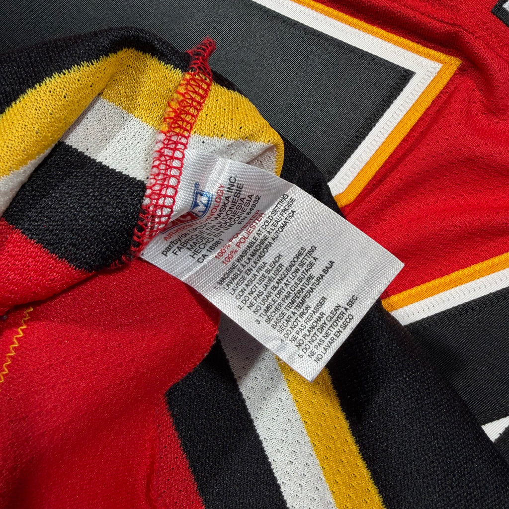Miikka Kiprusoff Calgary Flames Vintage CCM NHL Jersey - Small