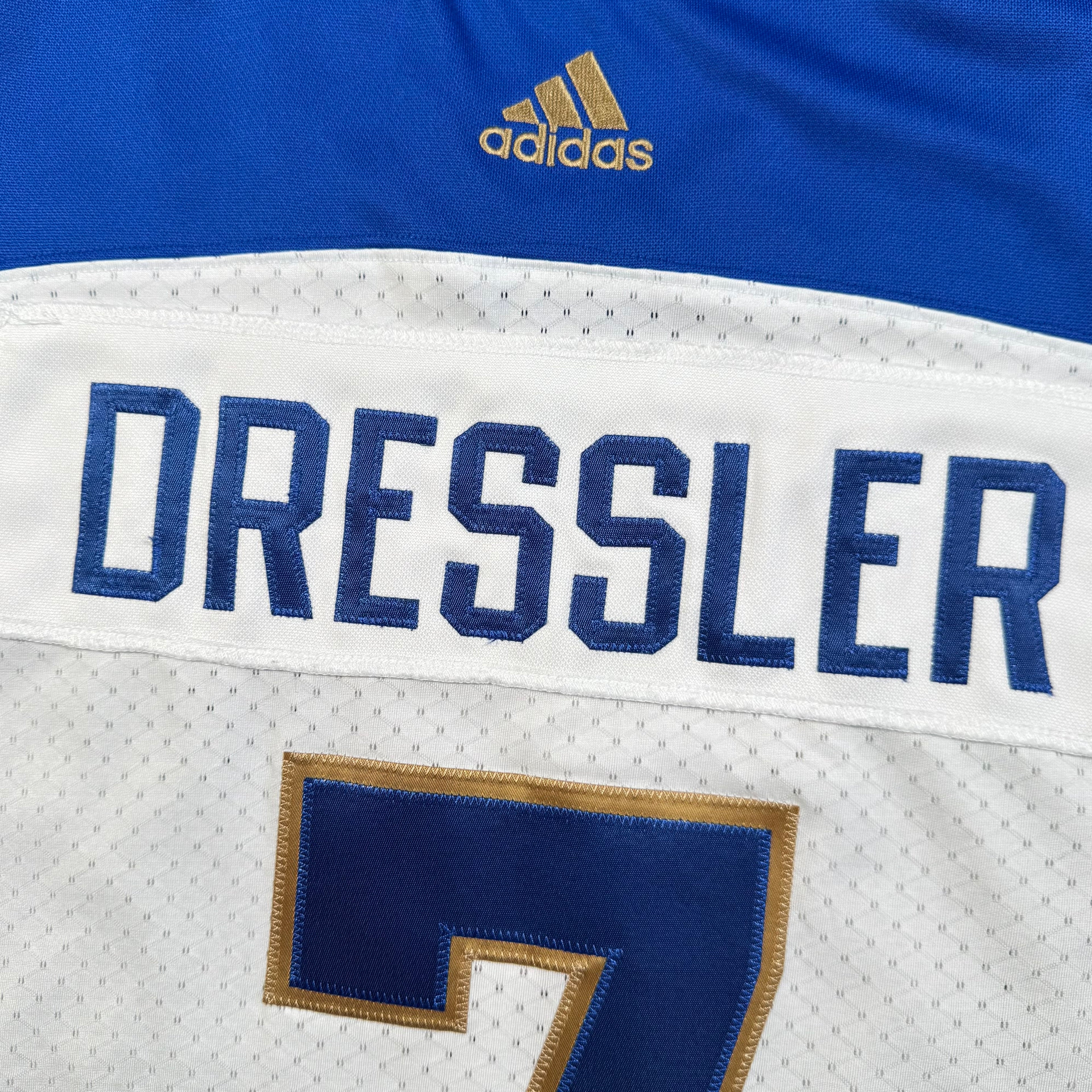 Weston Dressler Winnipeg Blue Bombers Adidas CFL Jersey Size Large