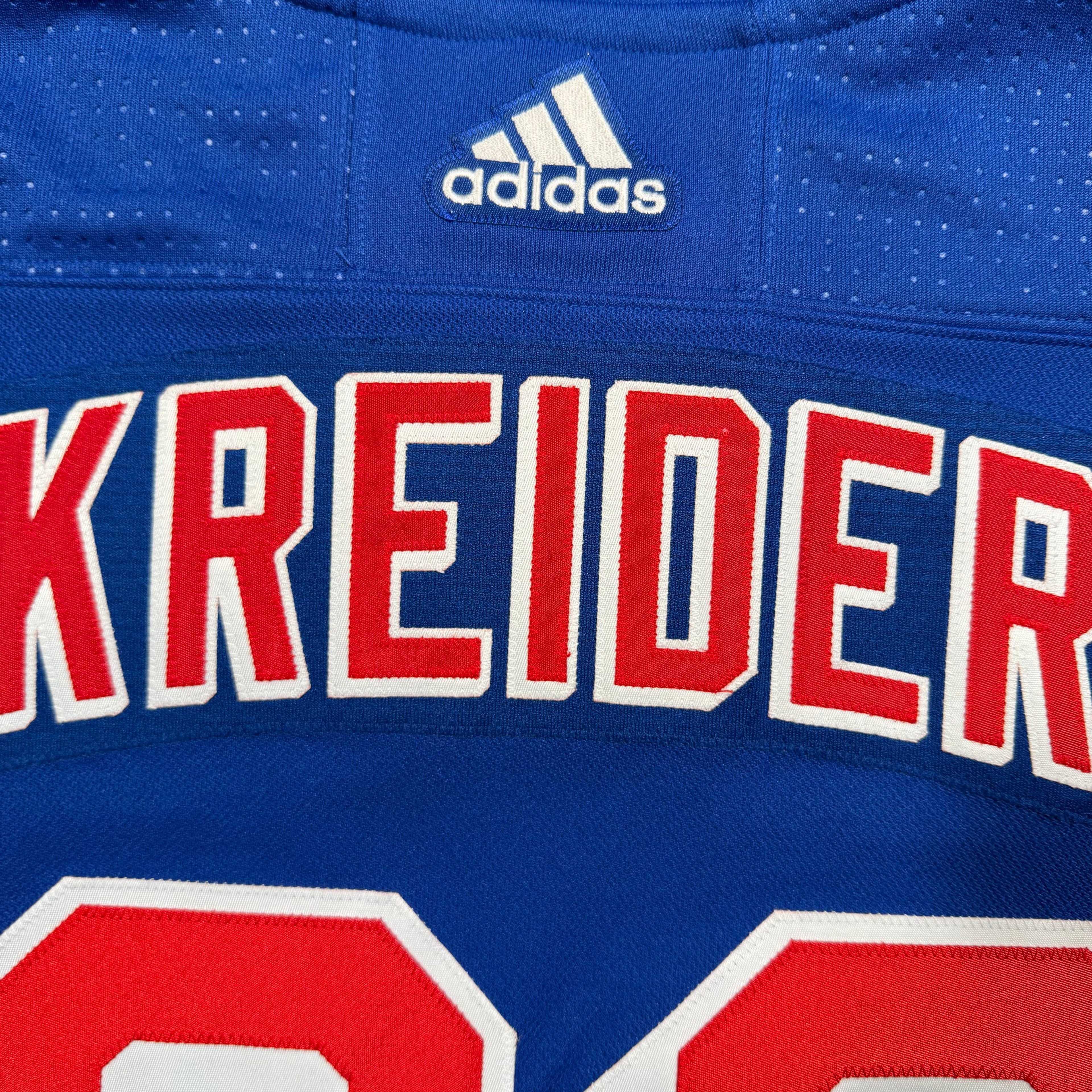 Chris Krieder New York Rangers Adidas NHL Jersey - 50/Medium