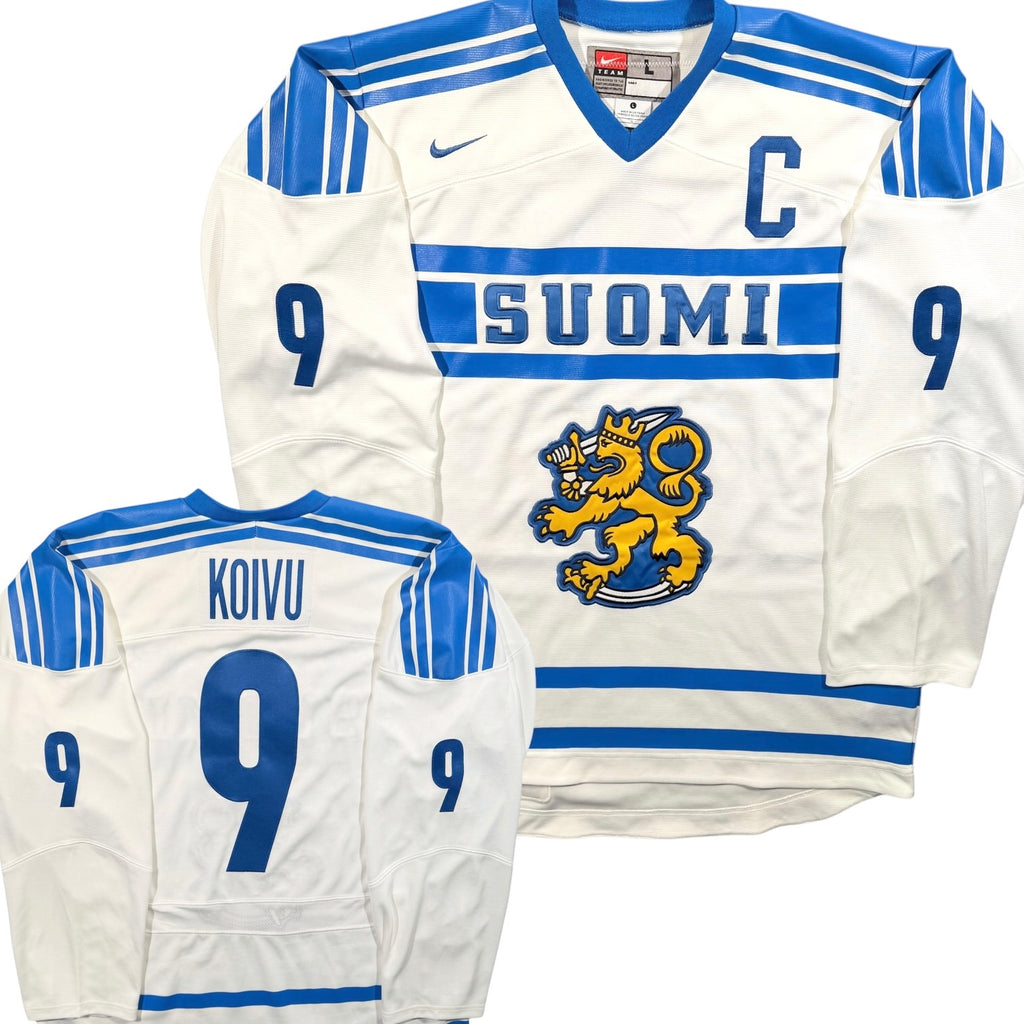 Mikko Koivu Team Finland 2012 World Championship IIHF Nike Jersey - Large